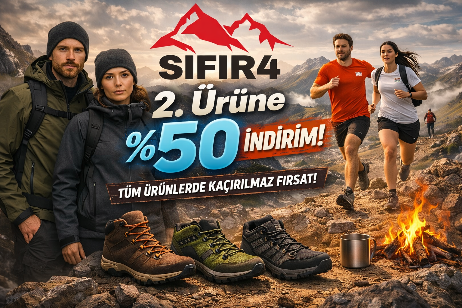 2.ürüne %50 indirim