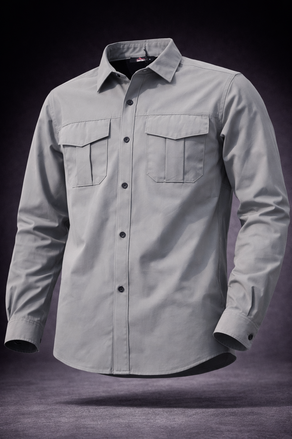 s4 outdoor hava alabilen fileli gömlek gri