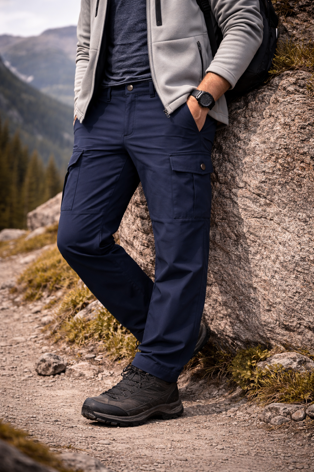 s4 outdoor taktikal pantolon  yazlık çok cepli lacivert