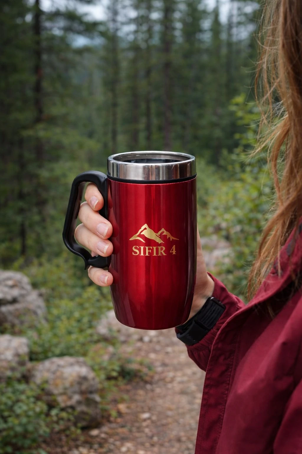 Sıfır4 Termos Kırmızı