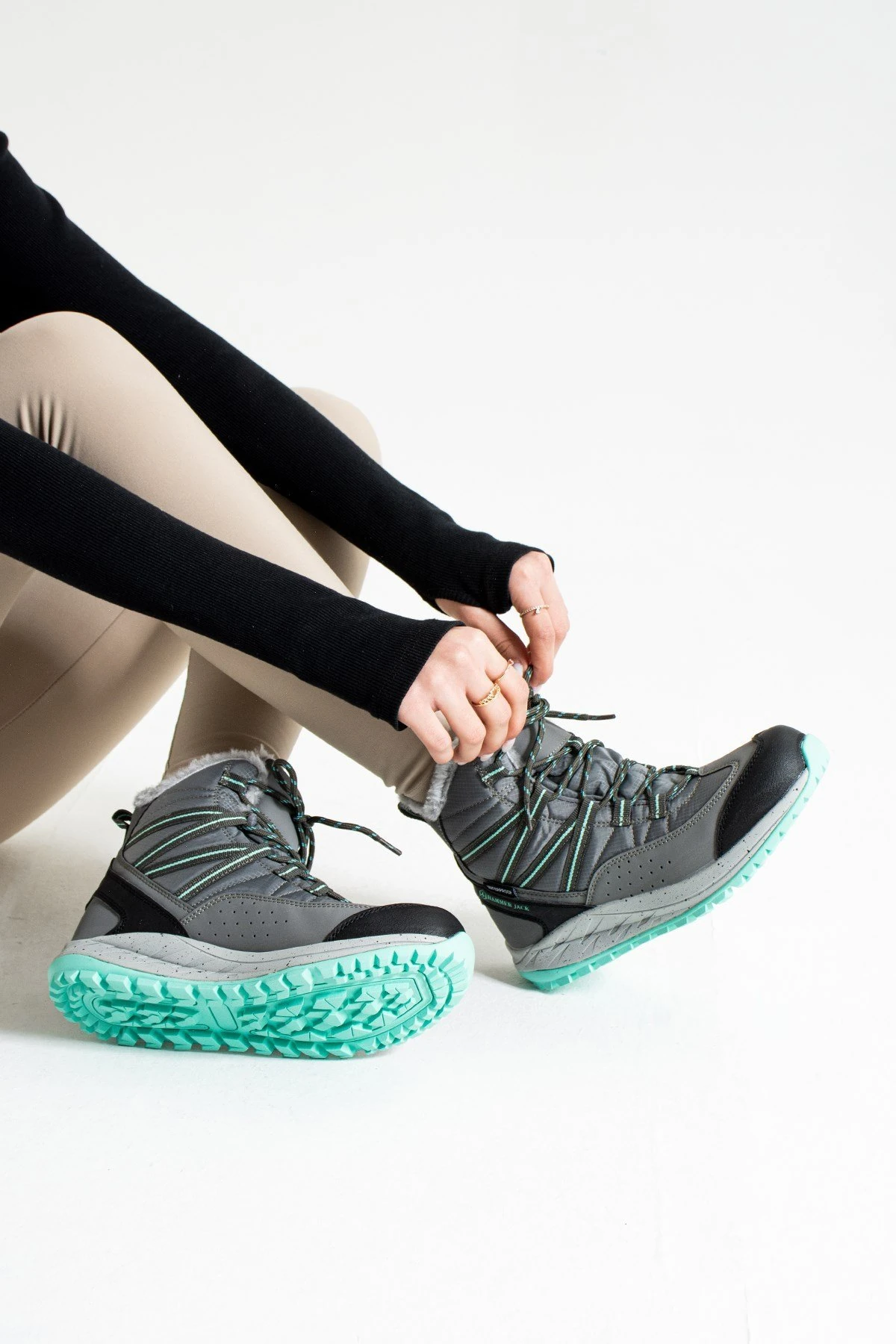 Hammer Jack Kendall Su Geçirmez Gri Outdoor Kadın Bot 10123070-Z Gri̇