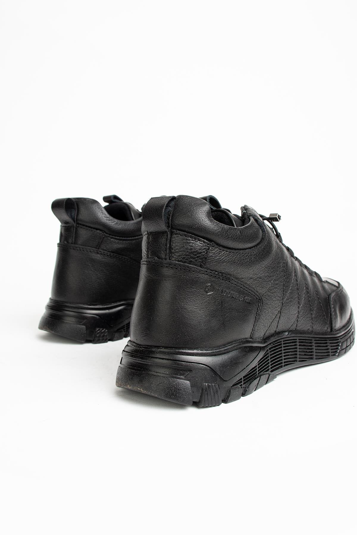 Hammer Jack Strande Hakiki Deri Siyah Outdoor Erkek Bot 102 22650-M Siyah