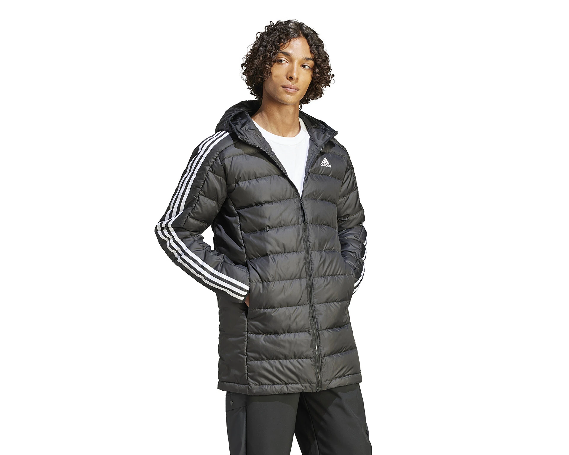 Adidas Giyim Mont Kaban Ess 3S L D H Pa HZ8522 Siyah