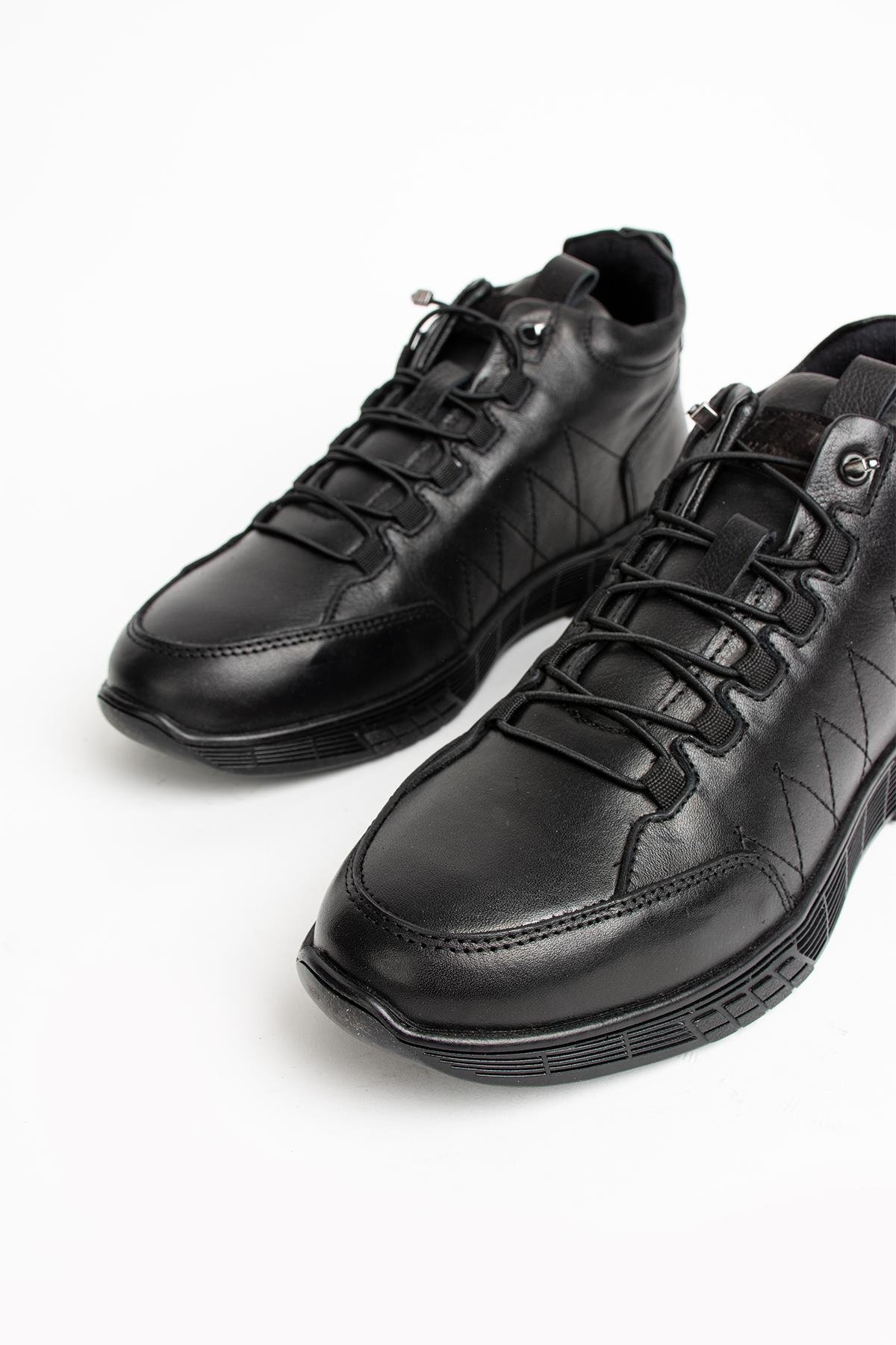 Hammer Jack Strande Hakiki Deri Siyah Outdoor Erkek Bot 10222650-M Siyah