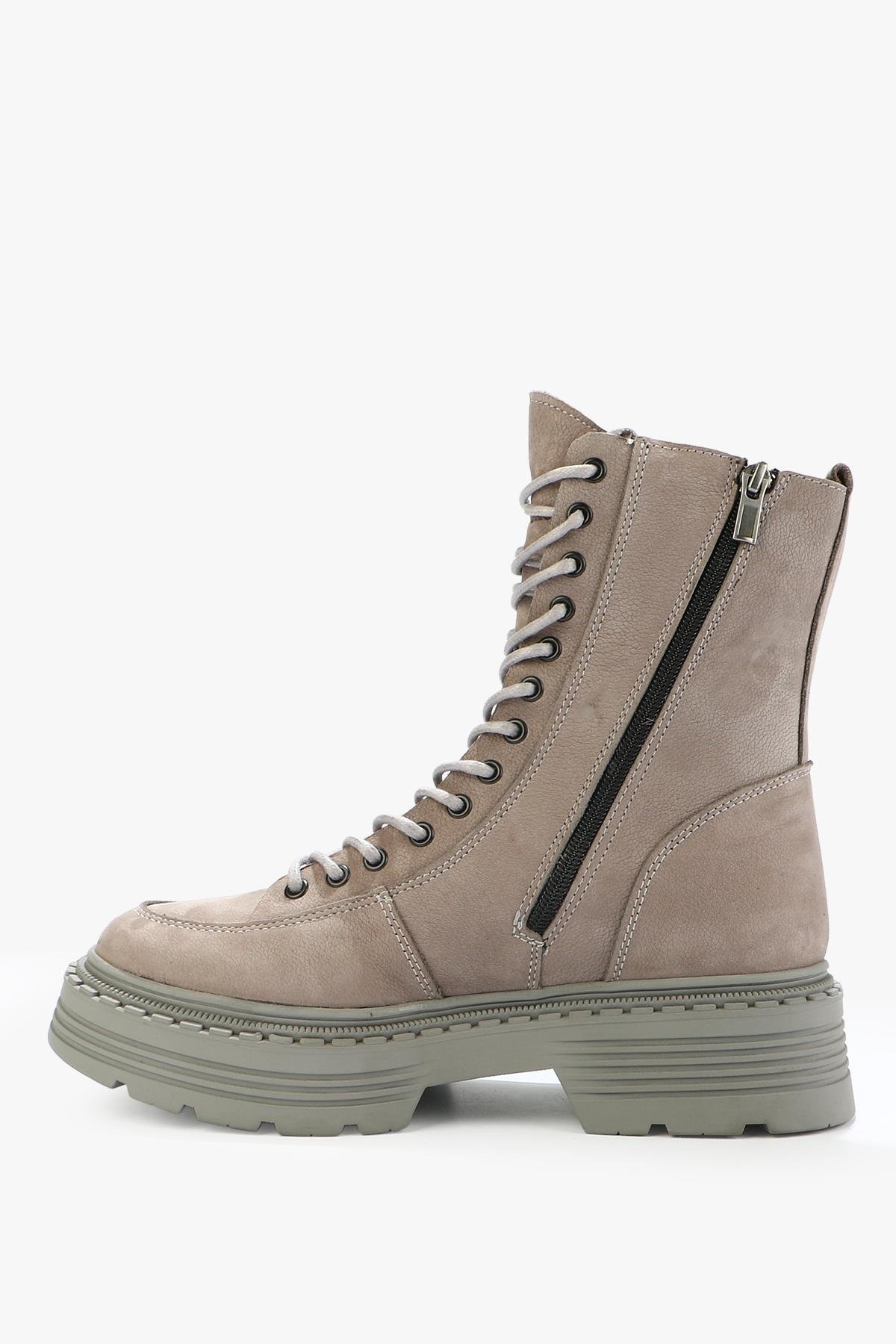 Hammerjack Loberia Gri Kadın Bot 102 23935-Z Gri̇