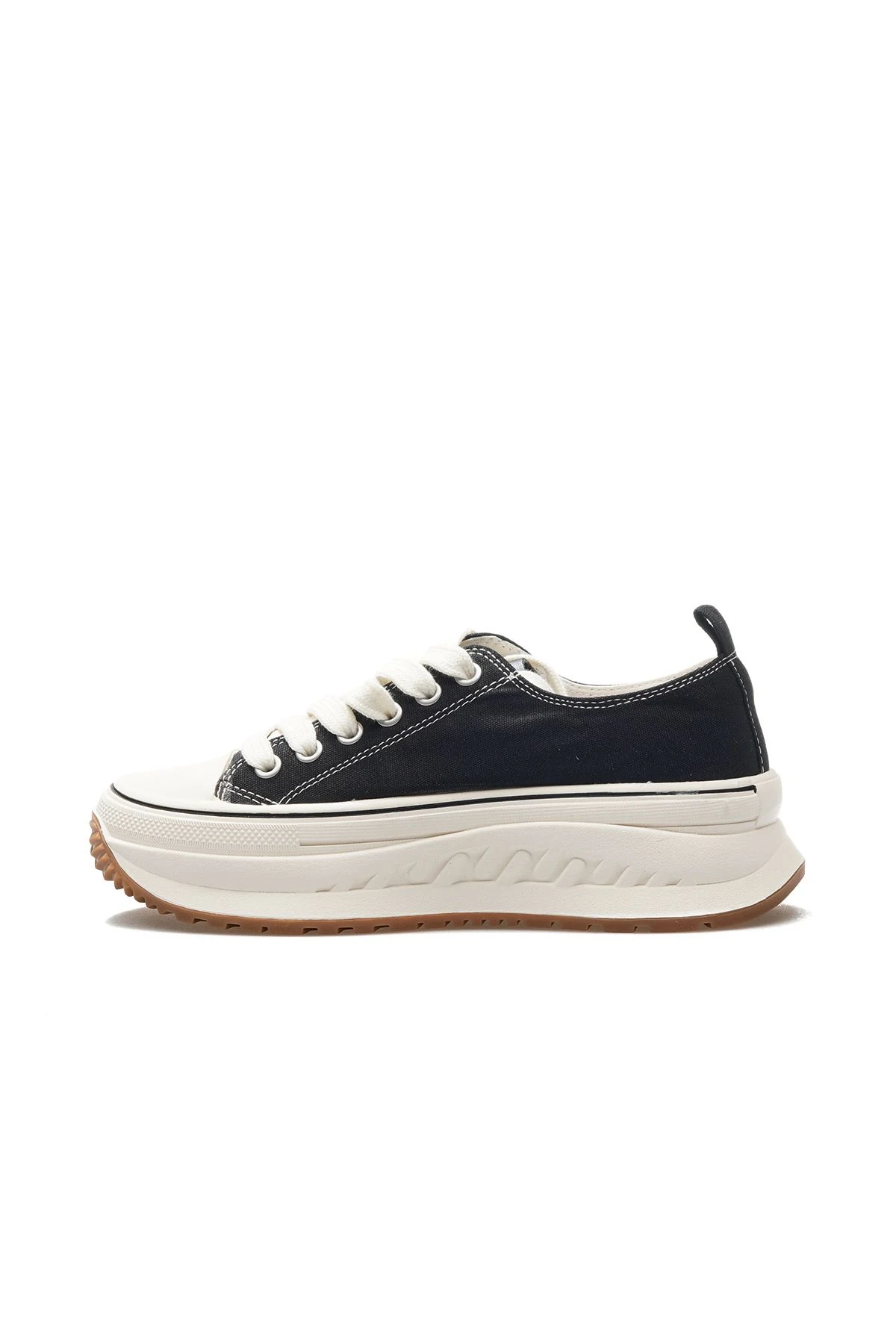 Lufian Shay Kadın Tekstil Casual Ayakkabı 24k 121230006 Z Siyah Siyah