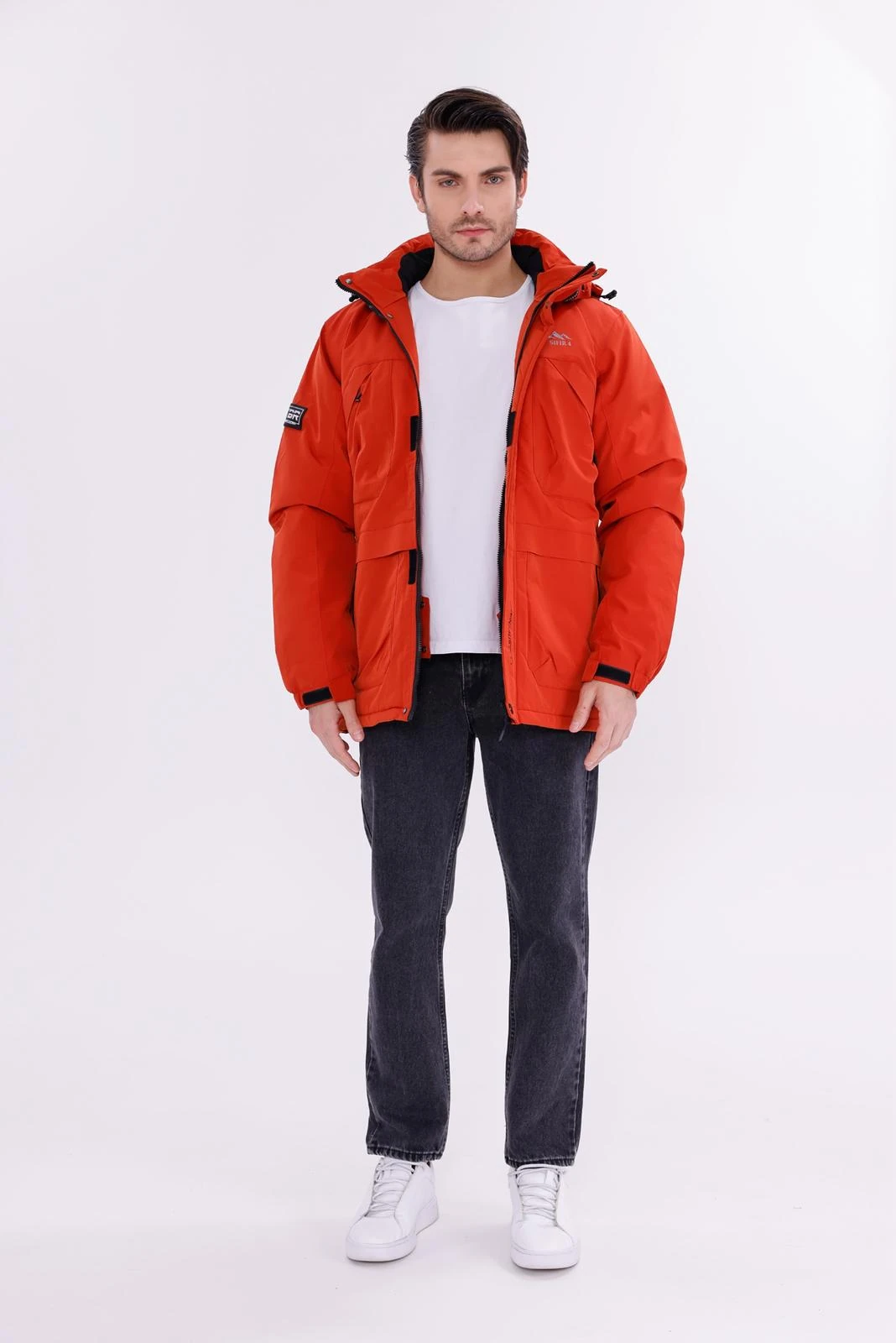 Kar Montu sıfır4 yagmur su ruzgar gecırmez içi Termal Turuncu Turuncu