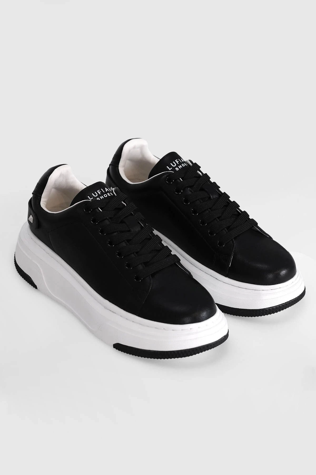 Lufian 121230017 Adel Unisex Sneaker Ayakkabı Beyaz Siyah