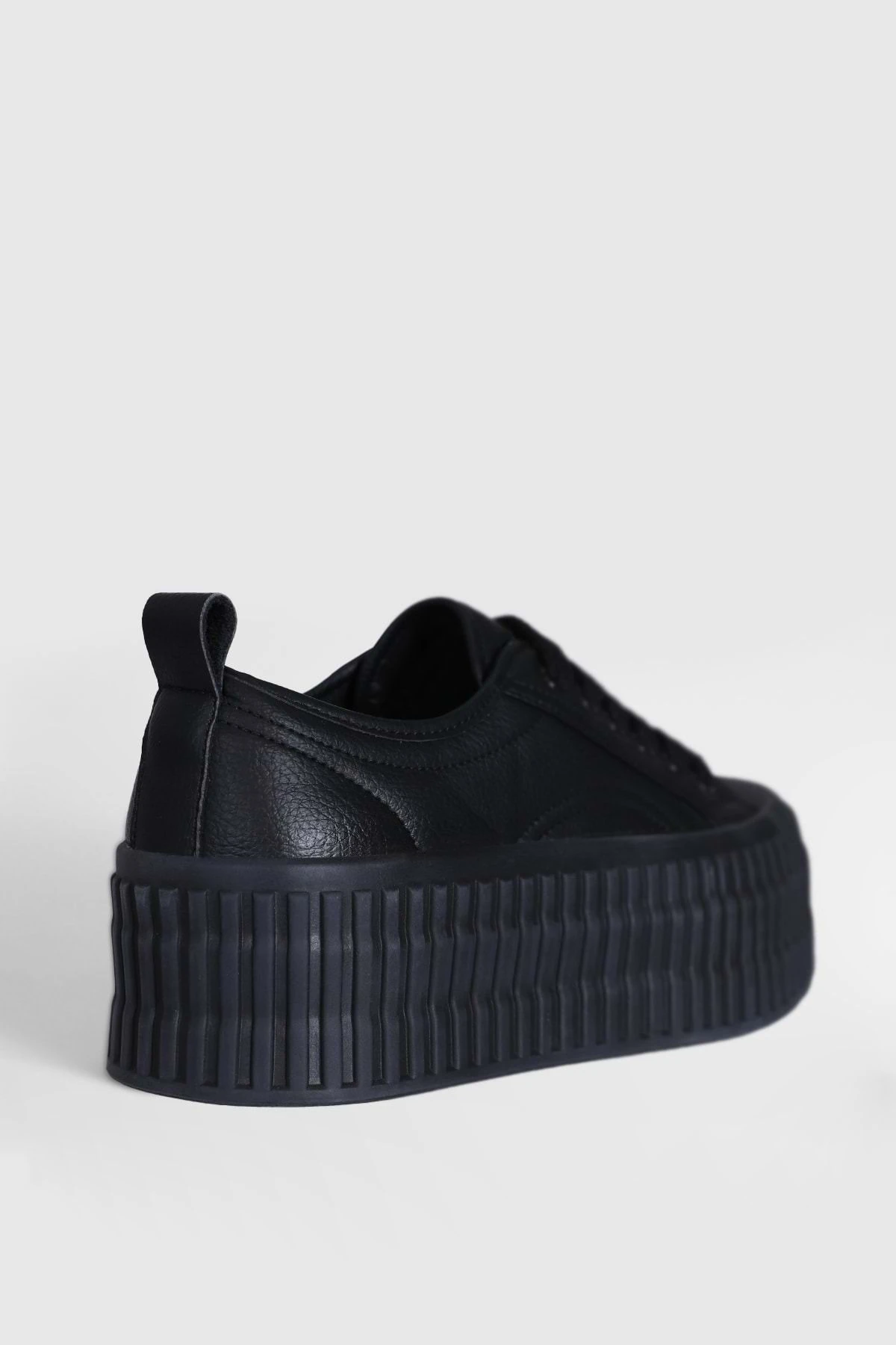 lufian 121230013 Diana Unisex Sneaker Ayakkabı Siyah Siyah