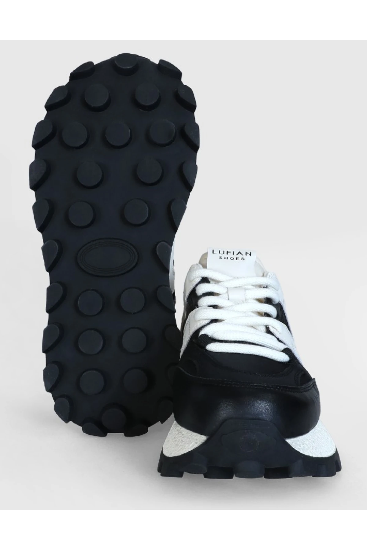 Emily Kadın Sneaker Ayakkabı Beyaz 121230019 Siyah