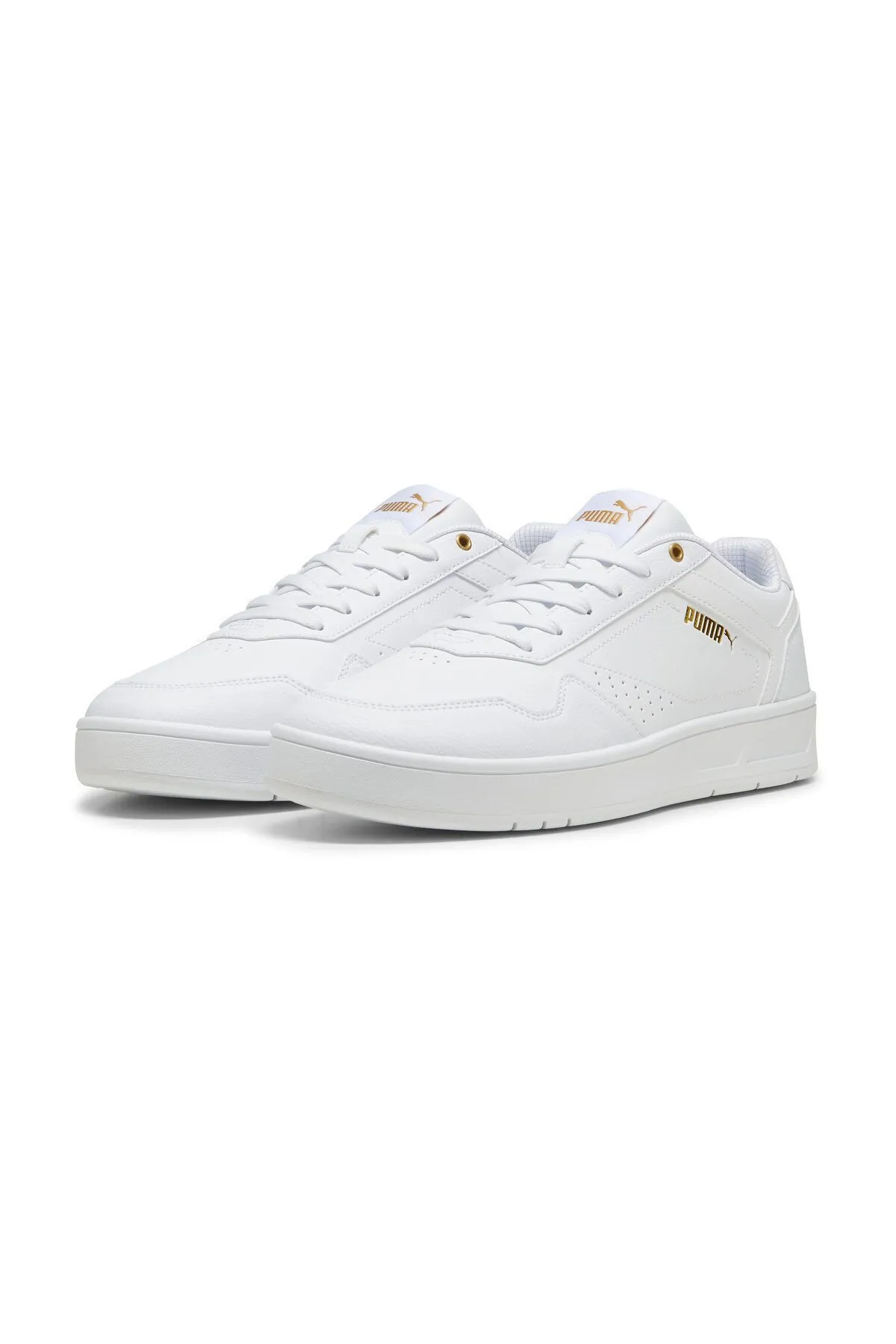 Puma Court Classic Beyaz-Gold Sneaker 39501801 mint