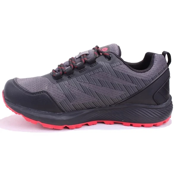 Hammer Jack Manava Gri Kırmızı Ortopedik Su Geçirmez Outdoor Erkek Spor Ayakkabı  10124656 gri siyah