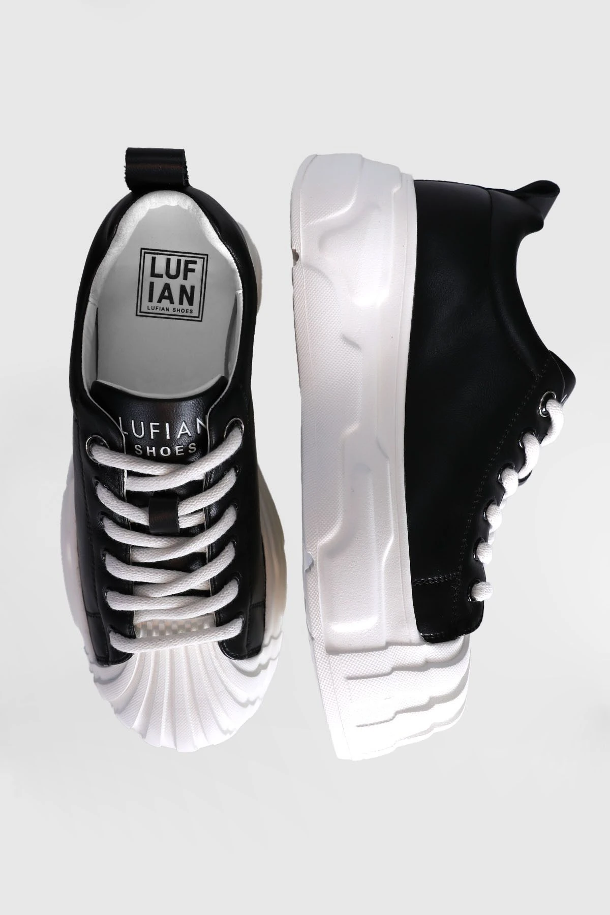 Lufian 121230004 Jesica Unisex Sneaker Ayakkabı Siyah Siyah
