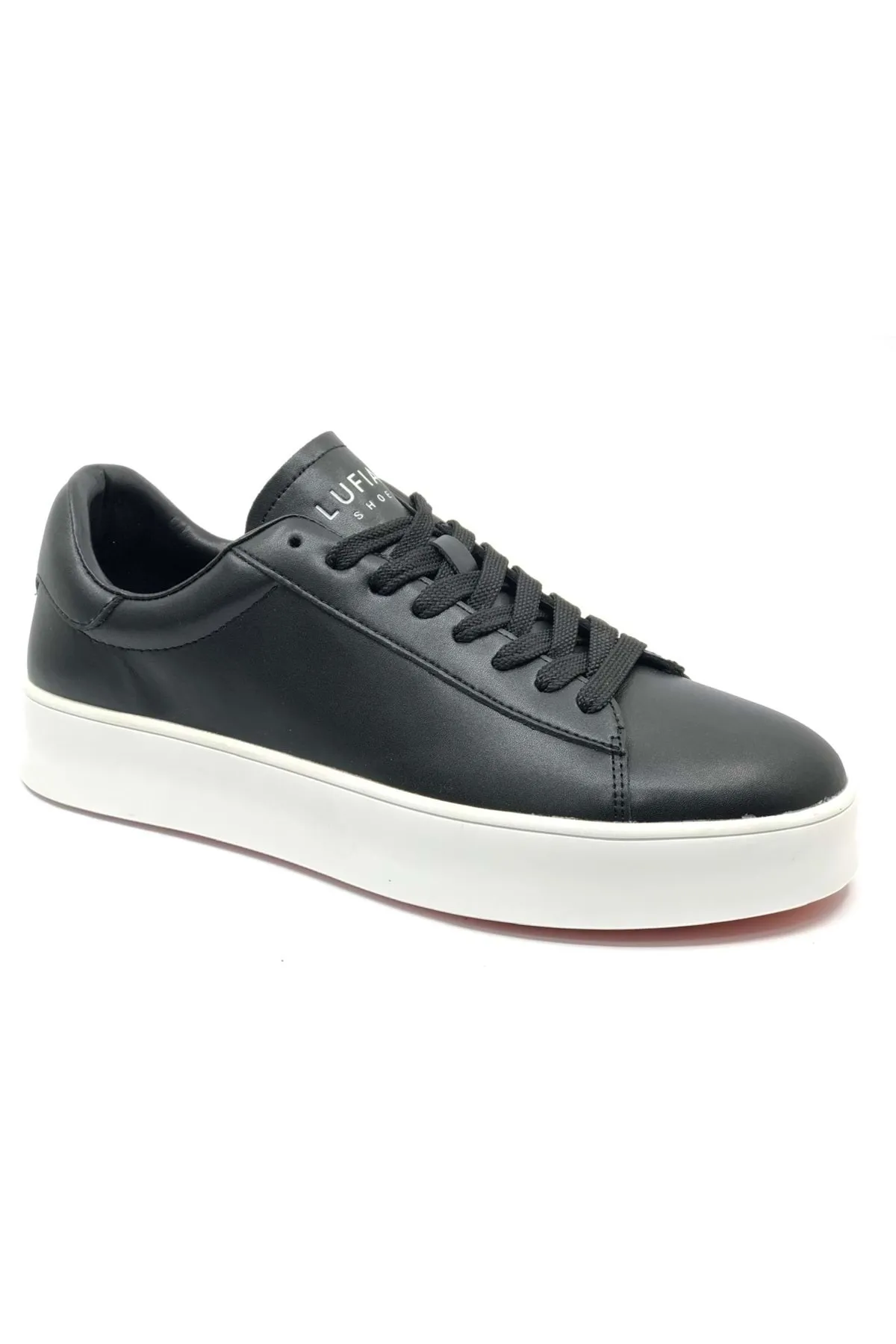 Lufian anton Sneaker erkek Deri Ayakkabı 111230254 Siyah