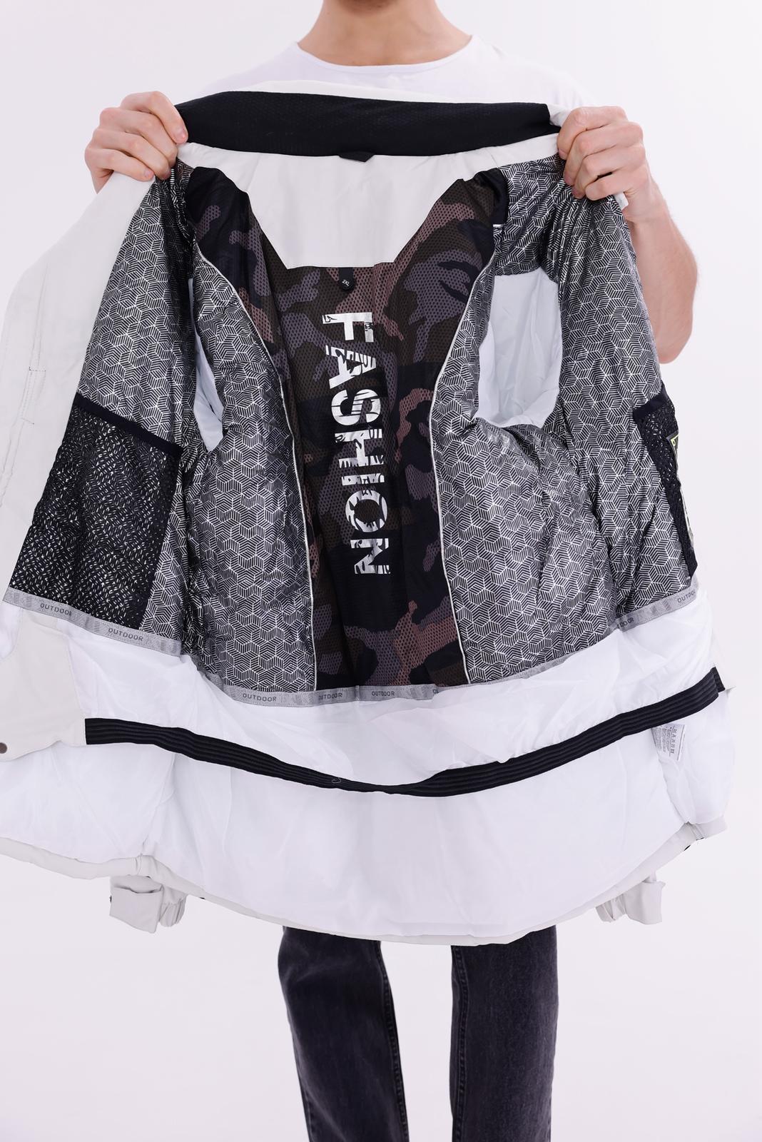 Kar montu sıfır4 su rüzgar yağmur geçirmez  beyaz mint