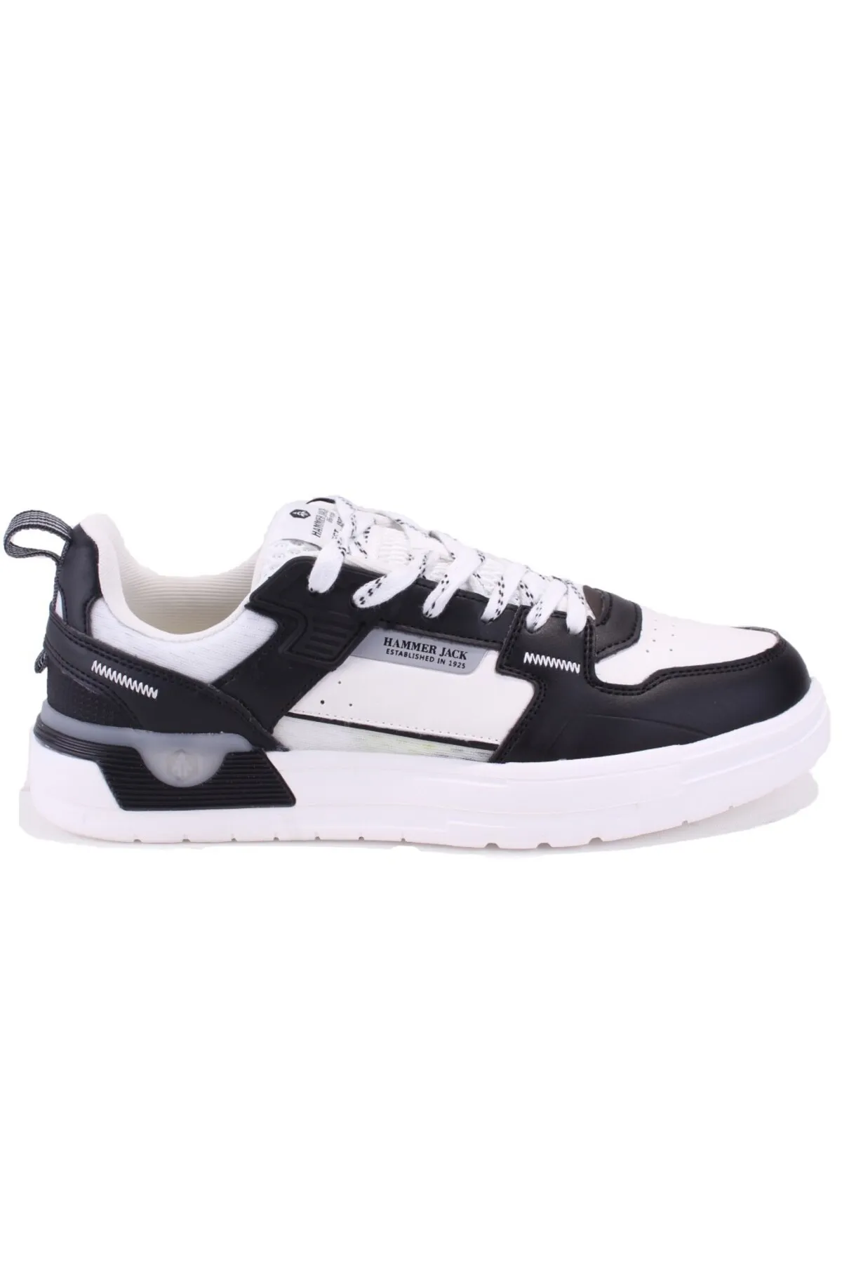 Hammer Jack Soprano 10125205 Beyaz Siyah Günlük Erkek Spor Ayakkabı Siyah-Sarı
