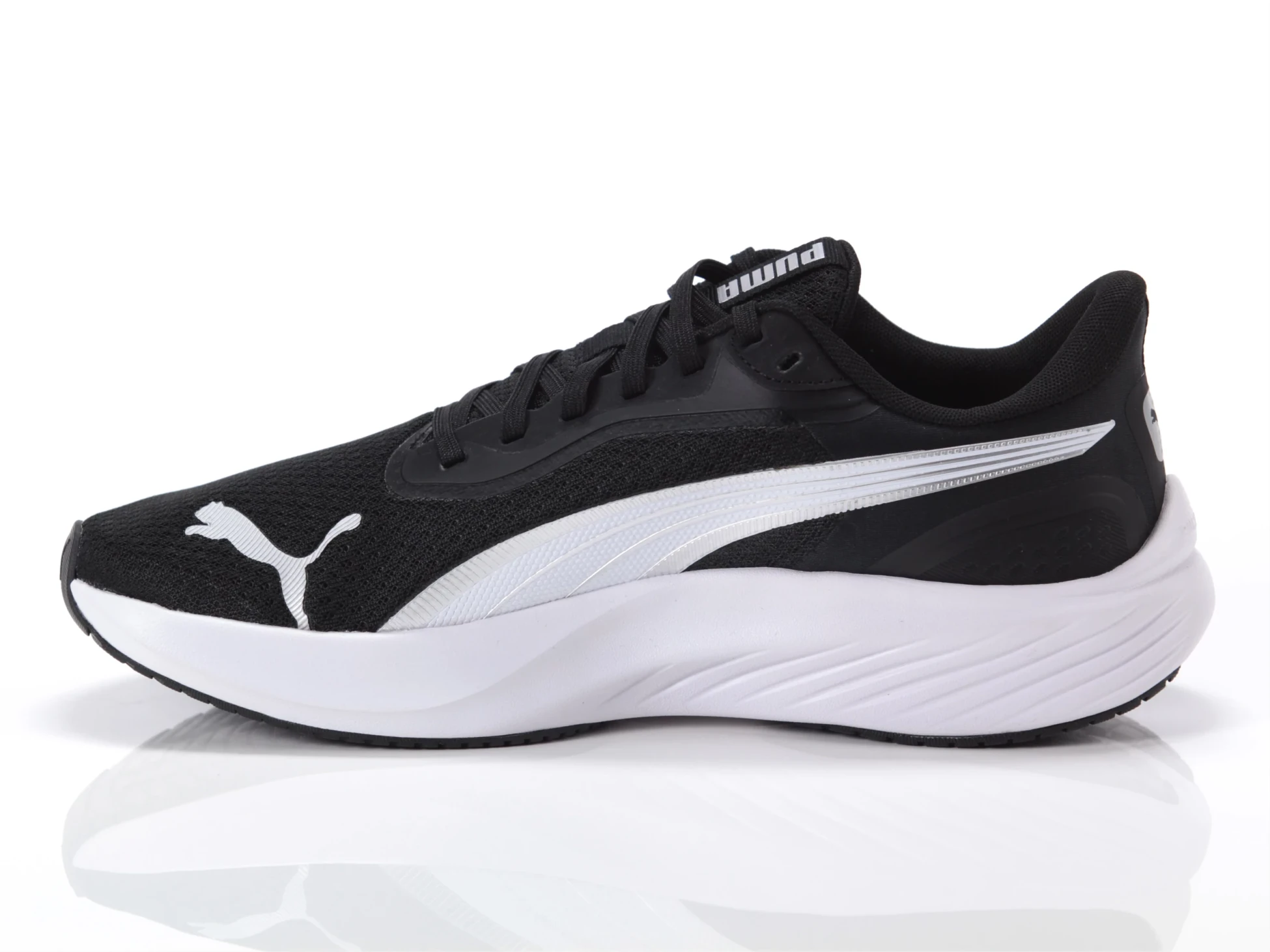 Puma  Pounce Lite Siyah-Beyaz Erkek Günlük Sneakers 310778-01 Siyah
