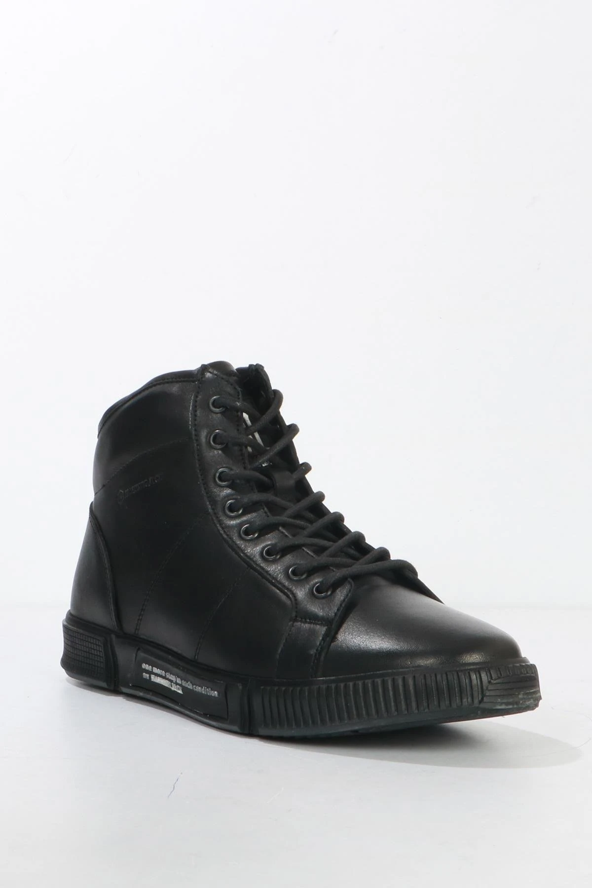 Hammer Jack Erbos Hakiki Deri Siyah Outdoor Erkek Bot 102 23670-M Siyah