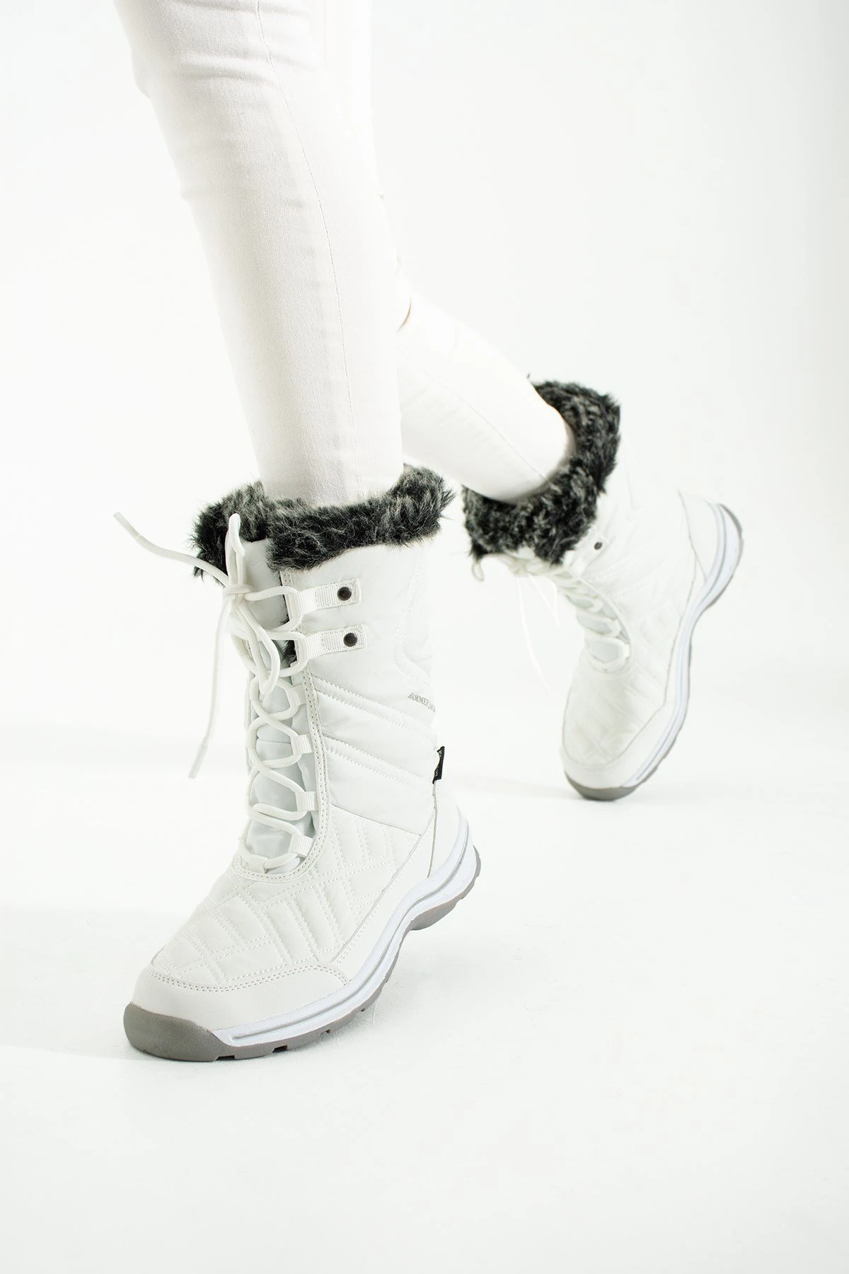 Hammer Jack Usoa Su Geçirmez Siyah Outdoor Kadın Bot 10120109-G-1010 mint