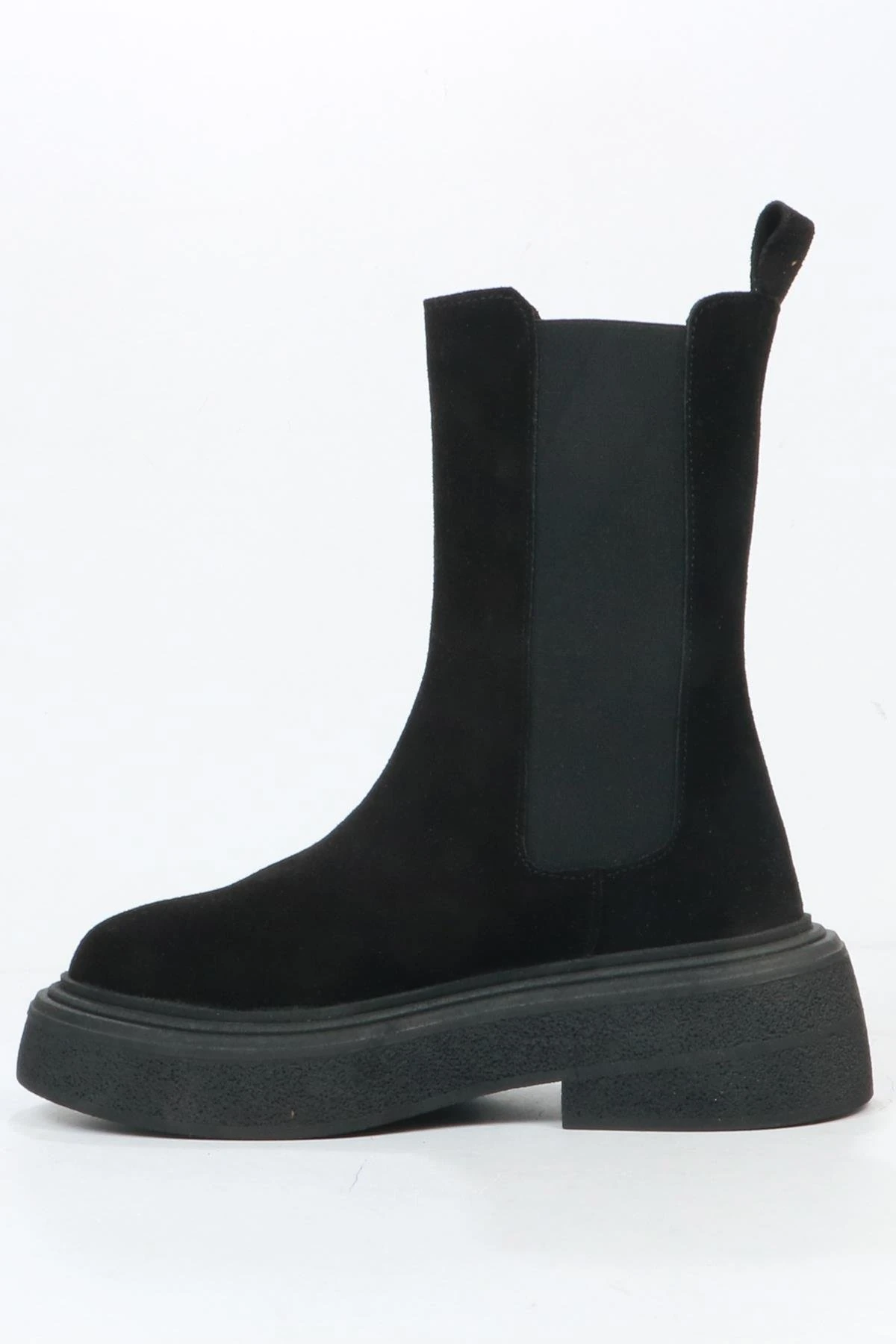 Hammer Jack Sorte Hakiki Deri Siyah Outdoor Kadın Bot 455 2328-Z Siyah