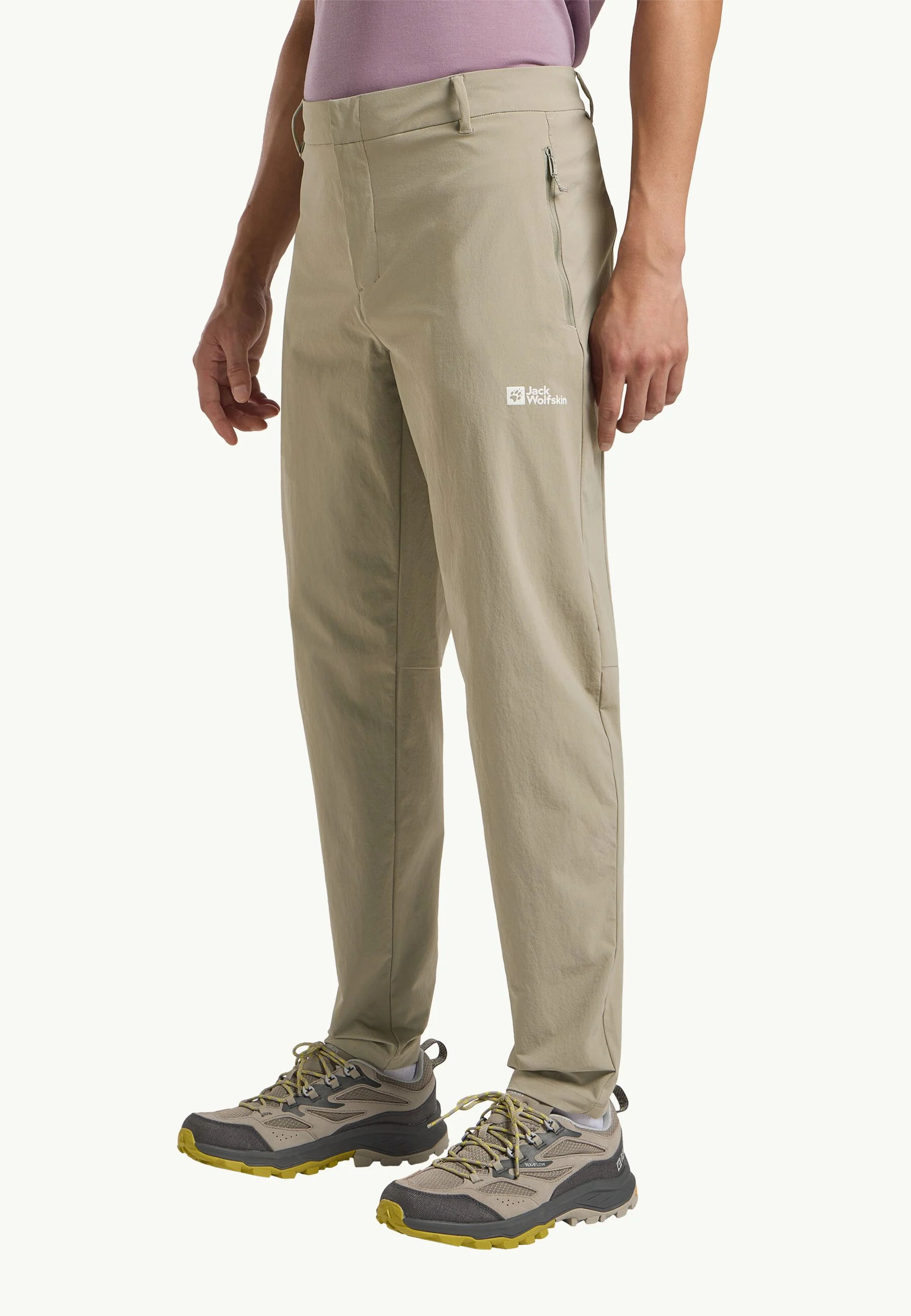 Jack Wolfskin A63924_4030_B28 Hikeout Pants M Taş