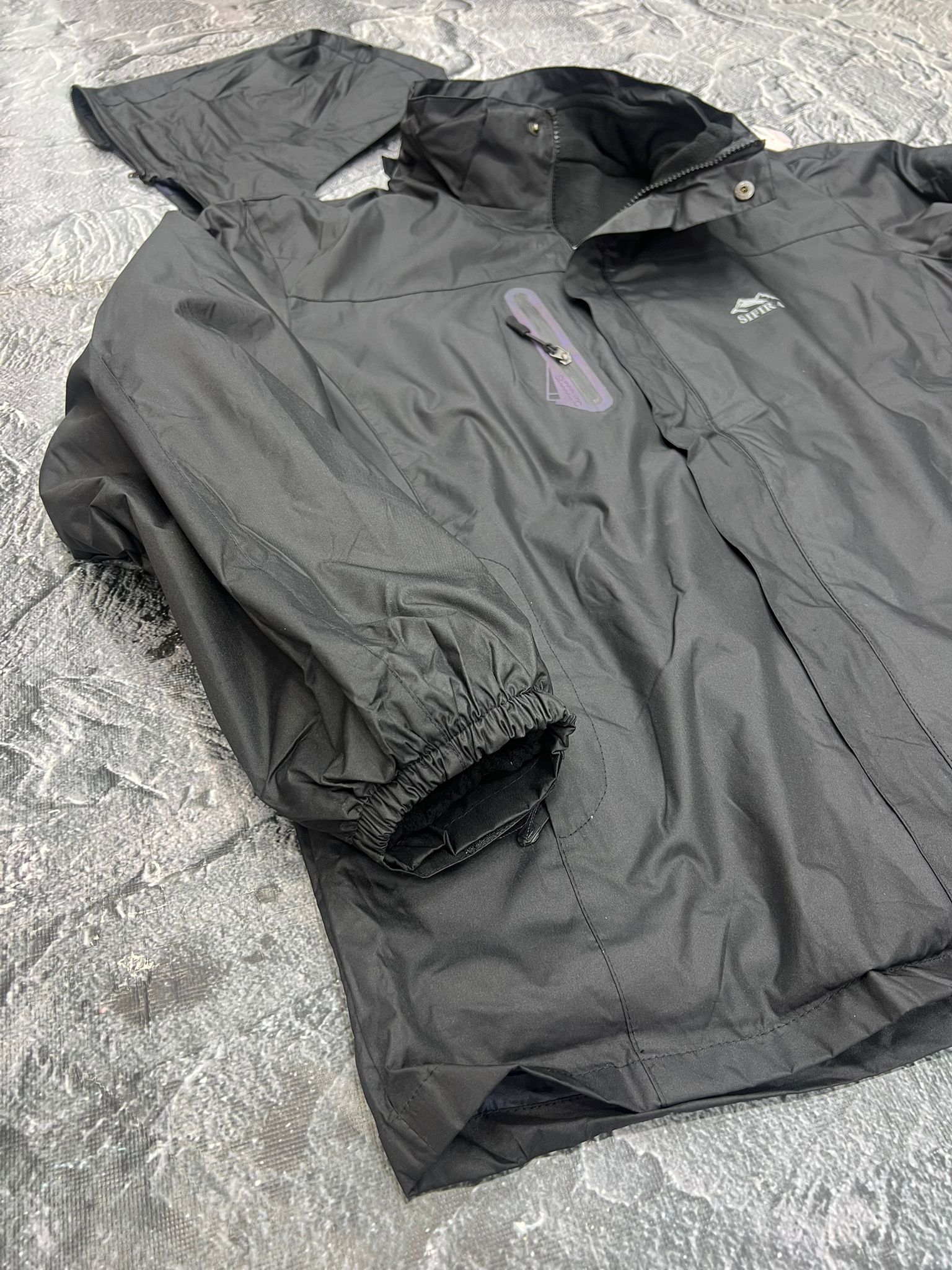 s4 mont ve yagmurluk 3n1 su yagmur geçirmez Siyah