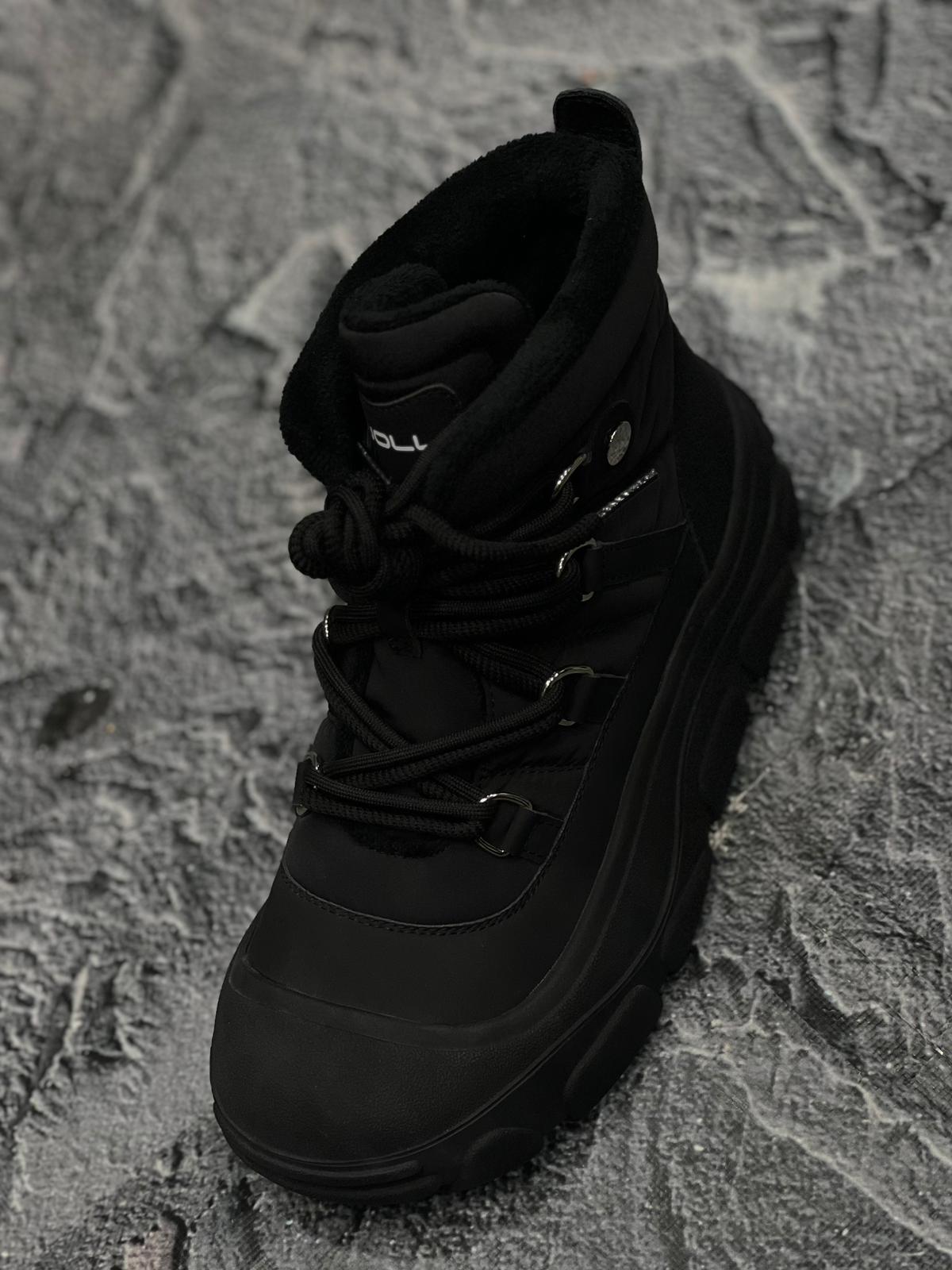 ewoll kışlık kadın kar botu 3009 Siyah