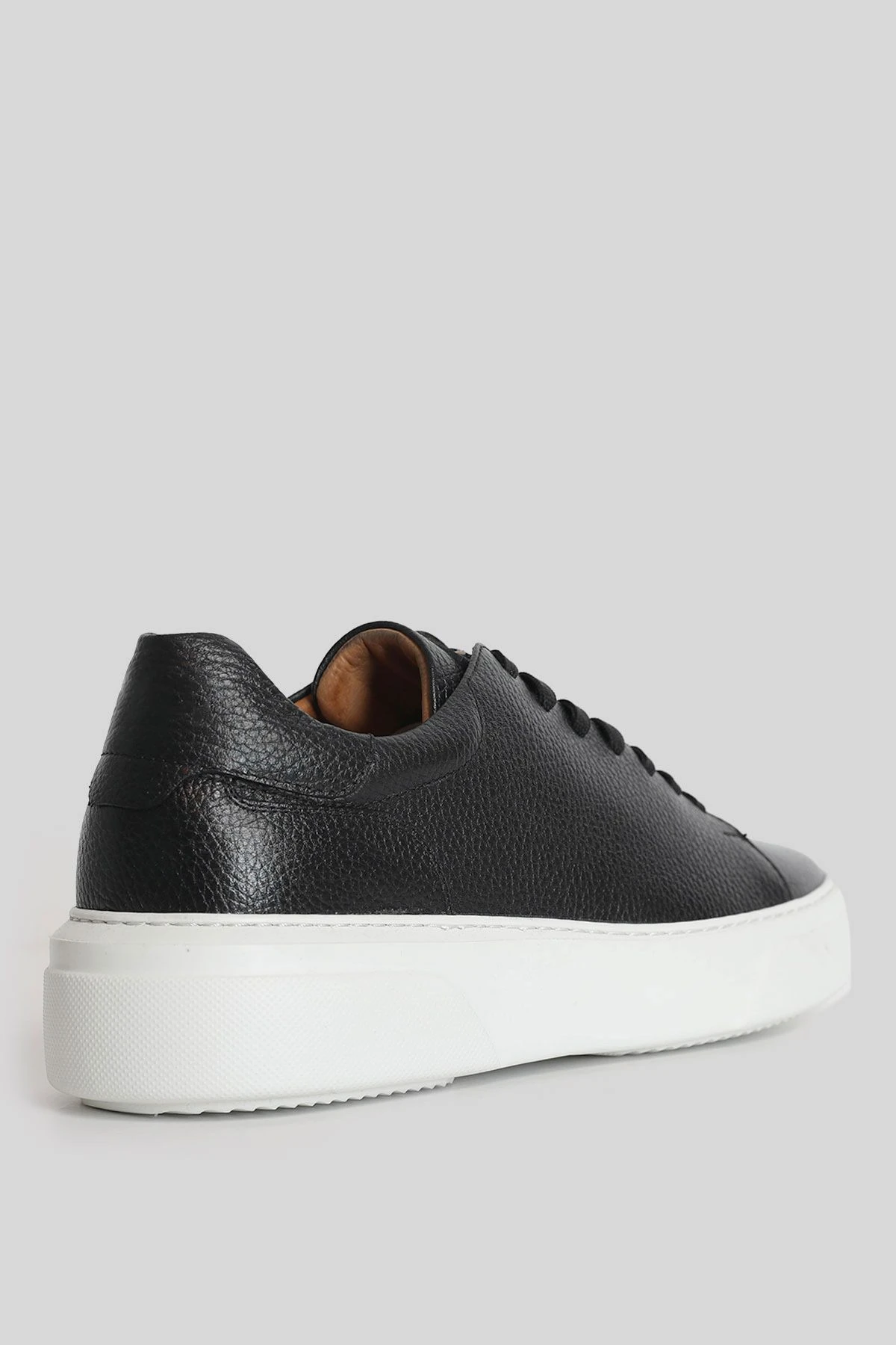 Tommy Erkek Deri Sneaker Ayakkabı Siyah 11223022 Siyah