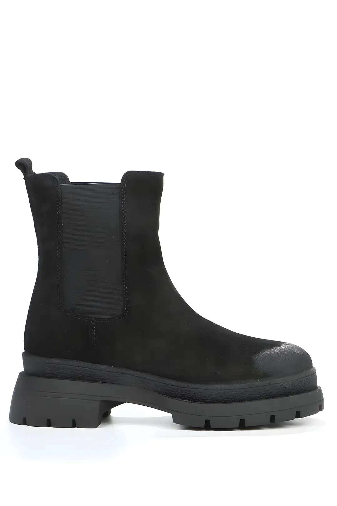 Hammer Jack Cristina Siyah Hakiki Deri Outdoor Kadın Bot 102239-z