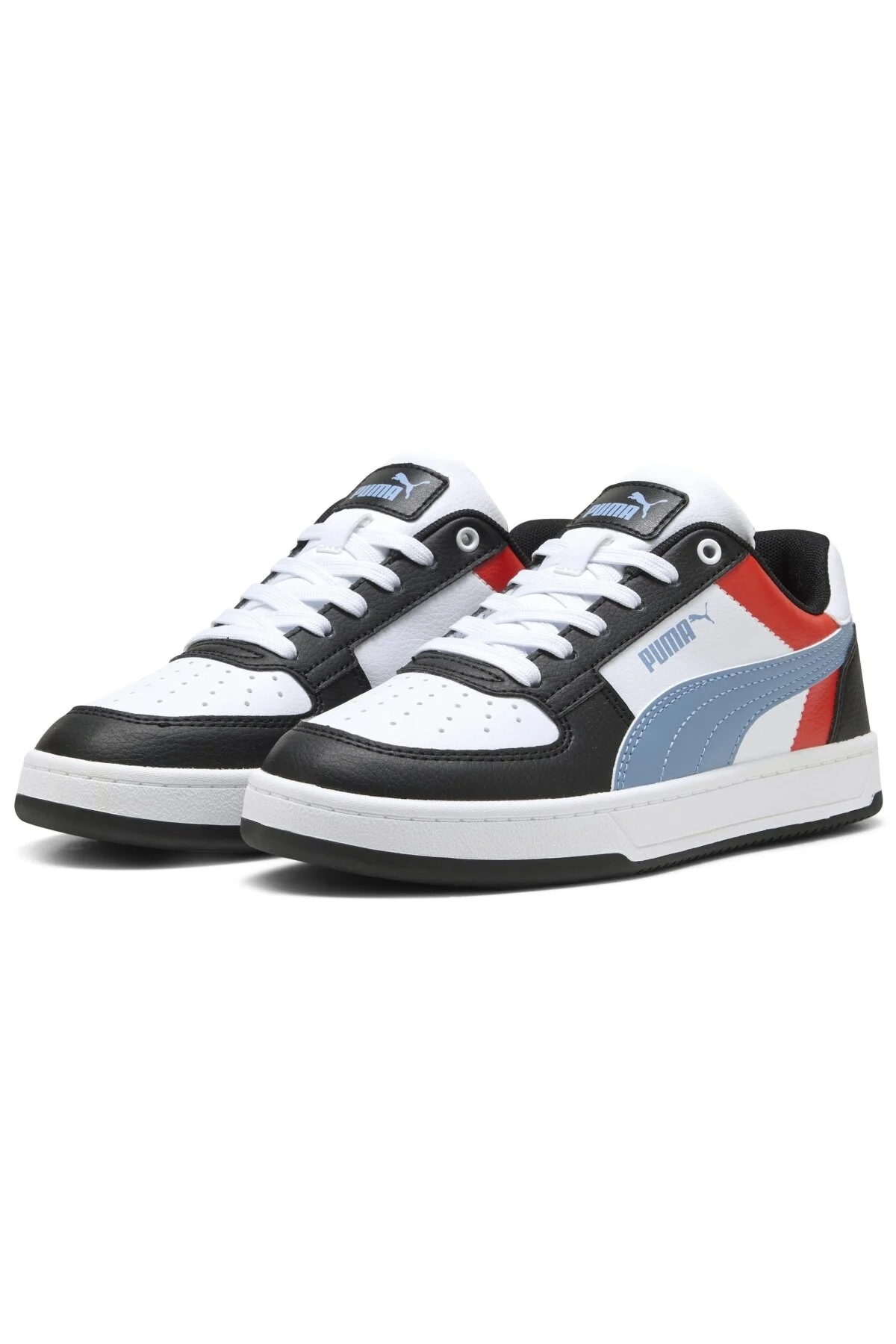 Puma 394461 Caven 2.0 Block Jr Unisex Spor Ayakkabı Mavi-Beyaz