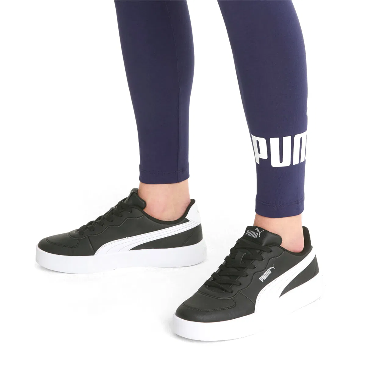 Puma Skye Clean Kadın Siyah Günlük Ayakkabı 38014701 Siyah