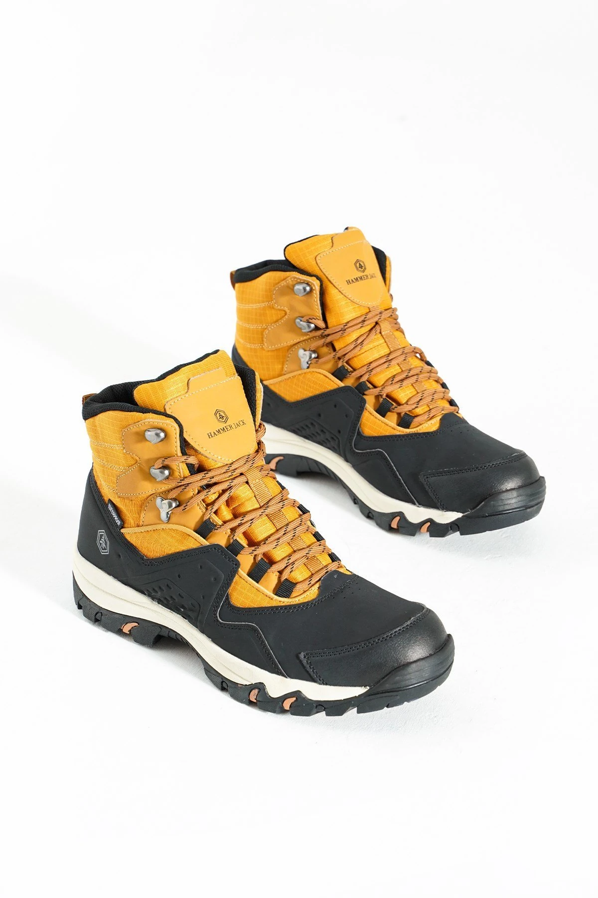 Hammer Jack Vader Su Geçirmez Siyah Sarı Outdoor Erkek Bot 10123174-m Siyah