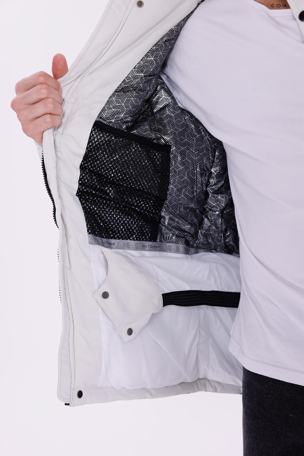 Kar montu sıfır4 su rüzgar yağmur geçirmez  beyaz mint