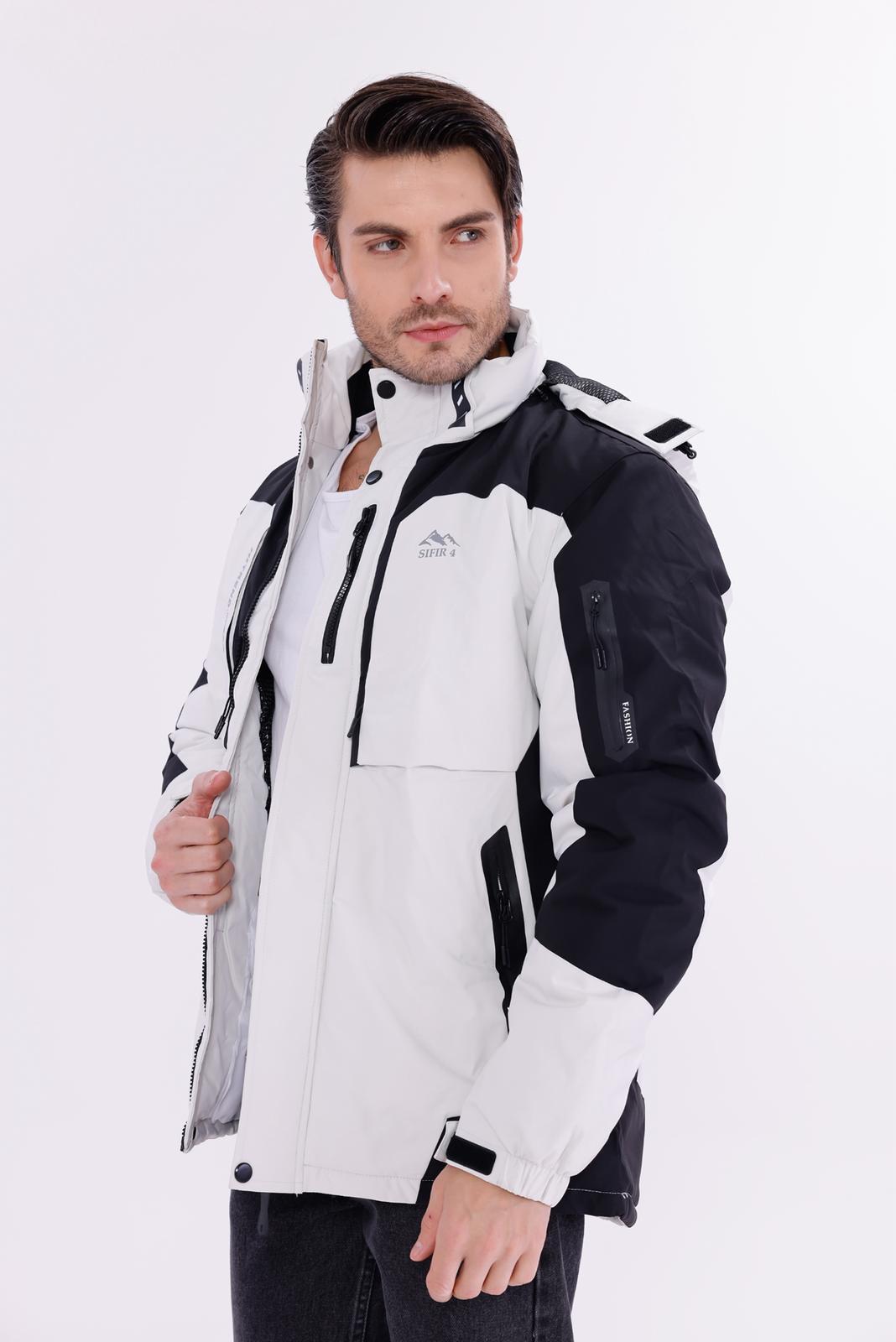 Kar montu sıfır4 su rüzgar yağmur geçirmez  beyaz mint