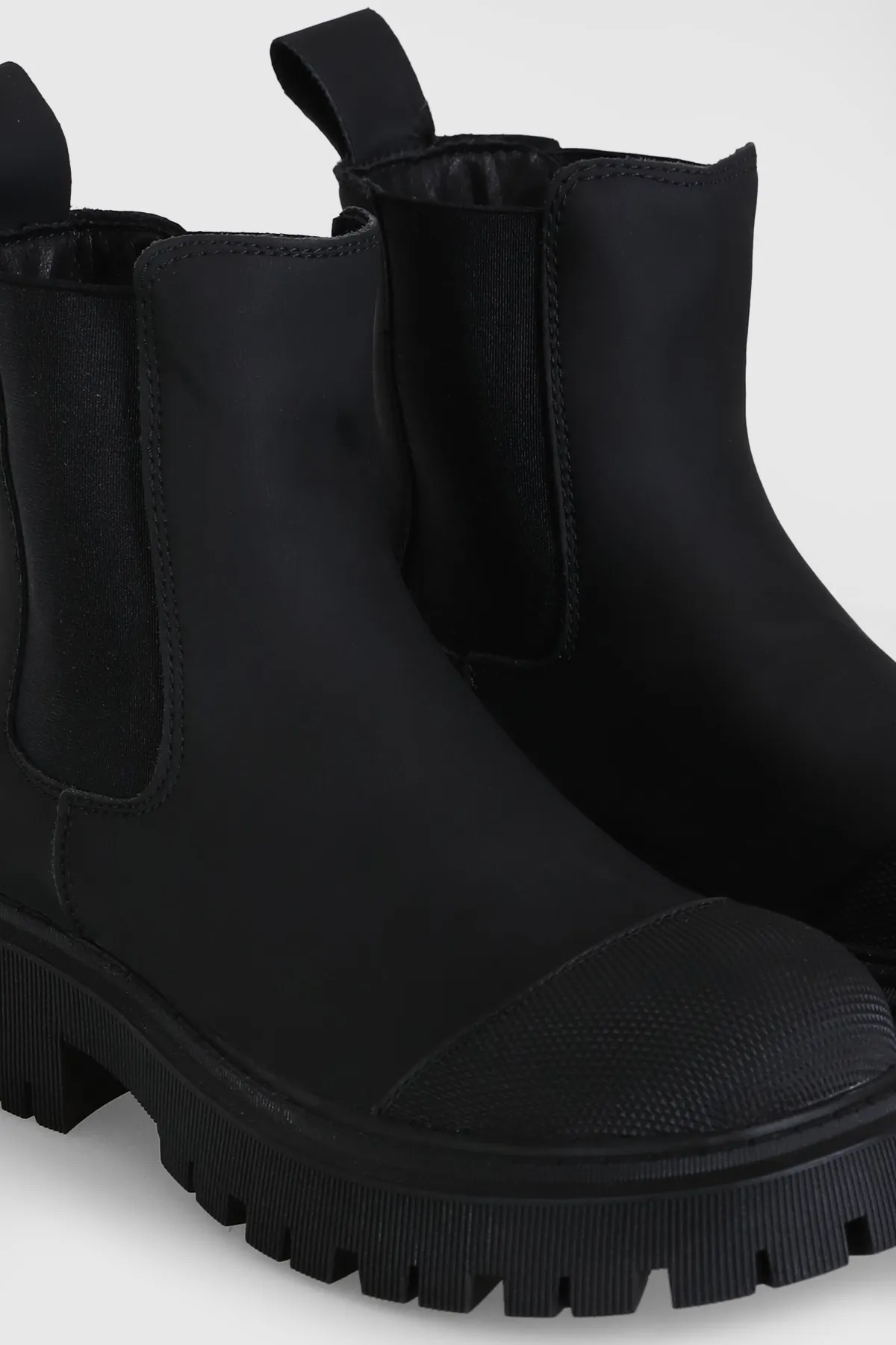 Lufian Sage Kadın Deri Bot Siyah  122230034 Siyah