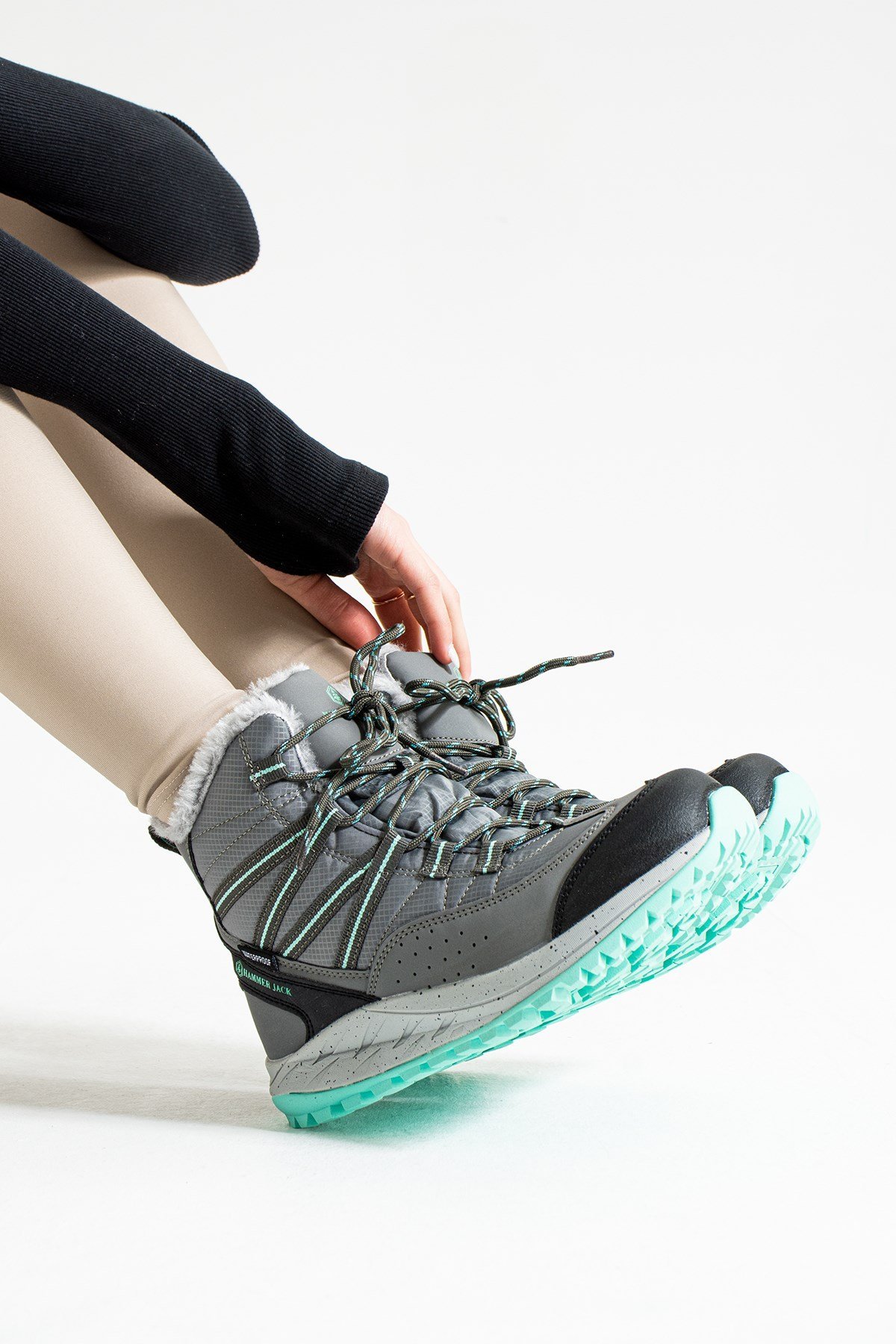 Hammer Jack Kendall Su Geçirmez Gri Outdoor Kadın Bot 10123070-Z Gri̇