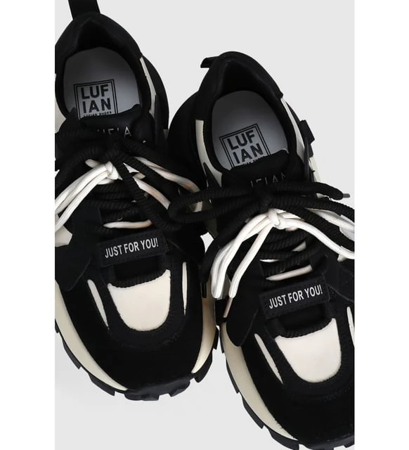 Lufian Yoko Kadın Sneaker Ayakkabı (Siyah) 121230049 Siyah