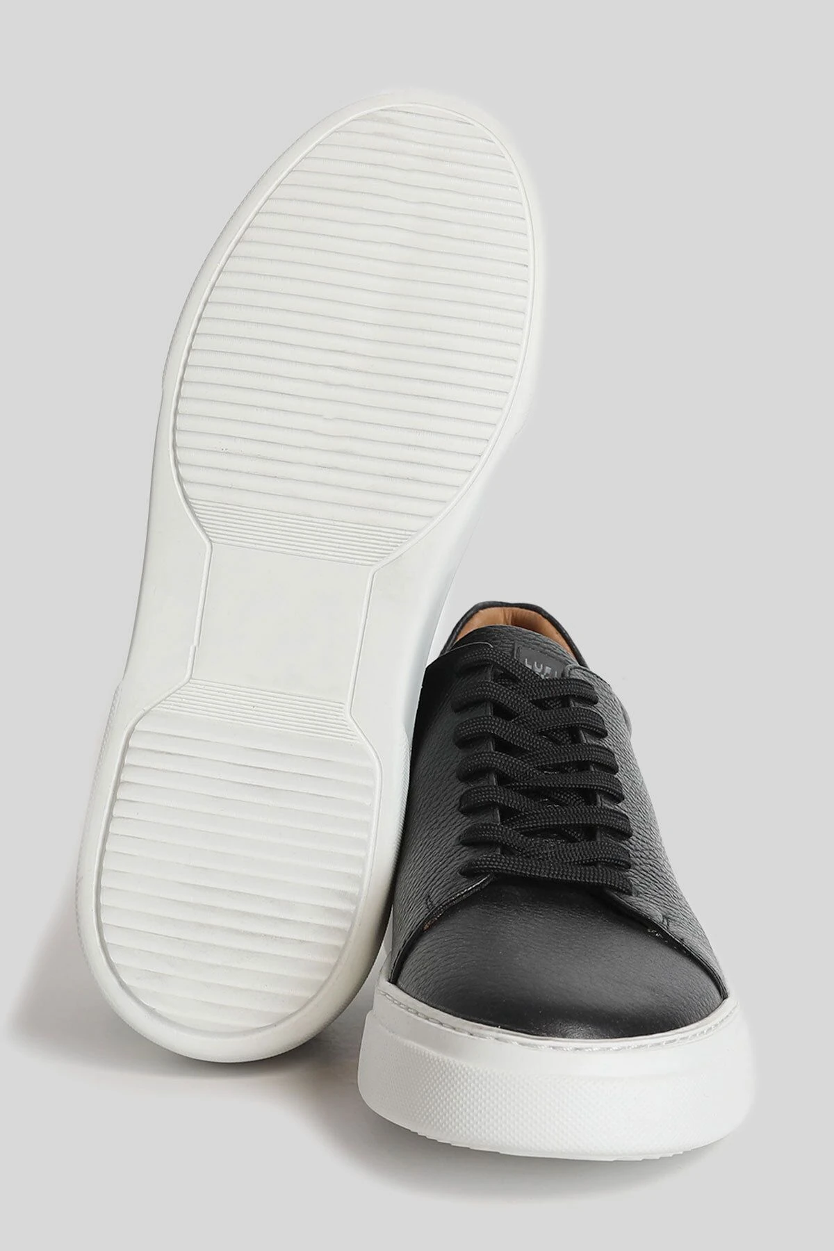 Tommy Erkek Deri Sneaker Ayakkabı Siyah 11223022 Siyah