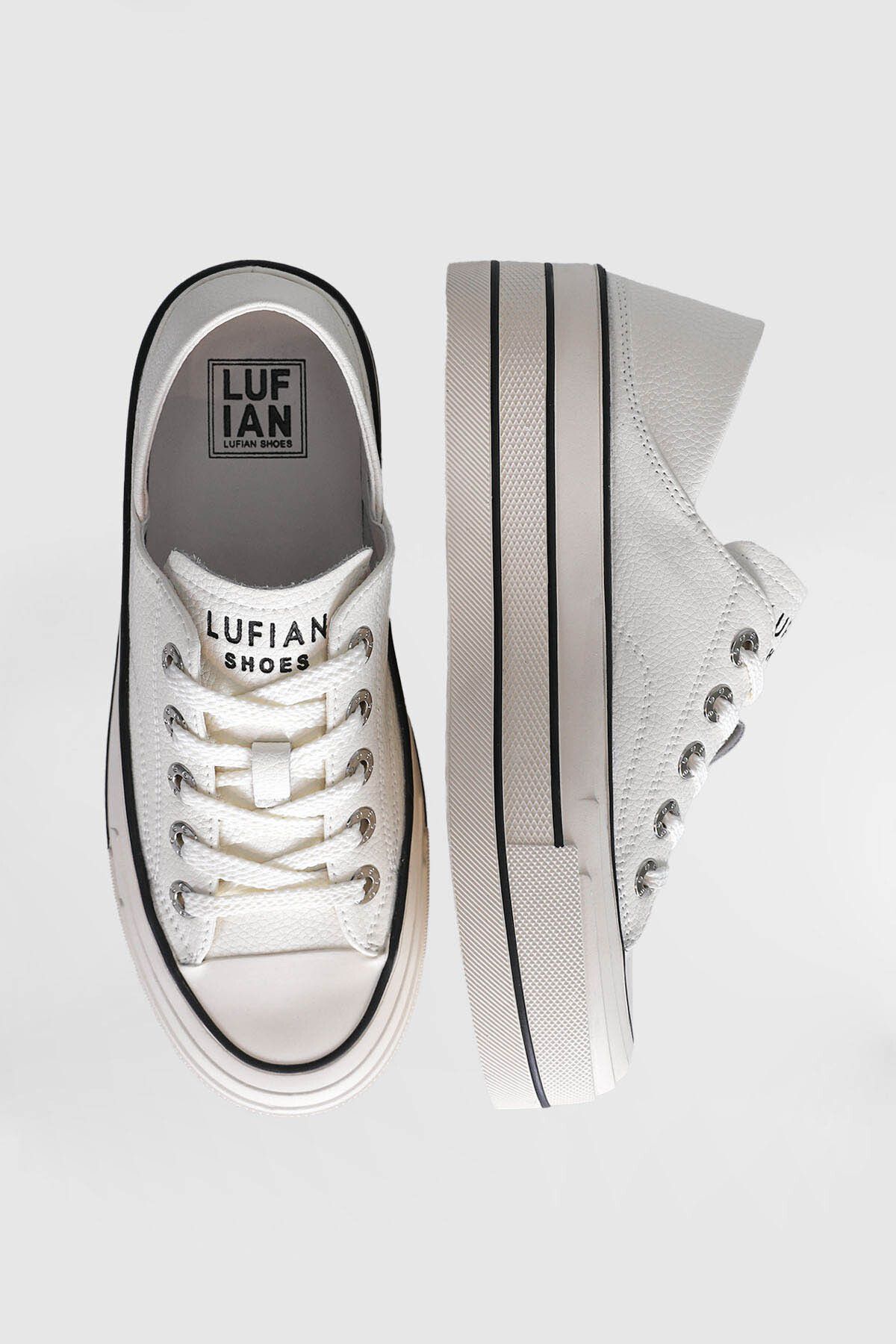 Lufian Pamela Beyaz Kadın Sneaker 121230001 mint