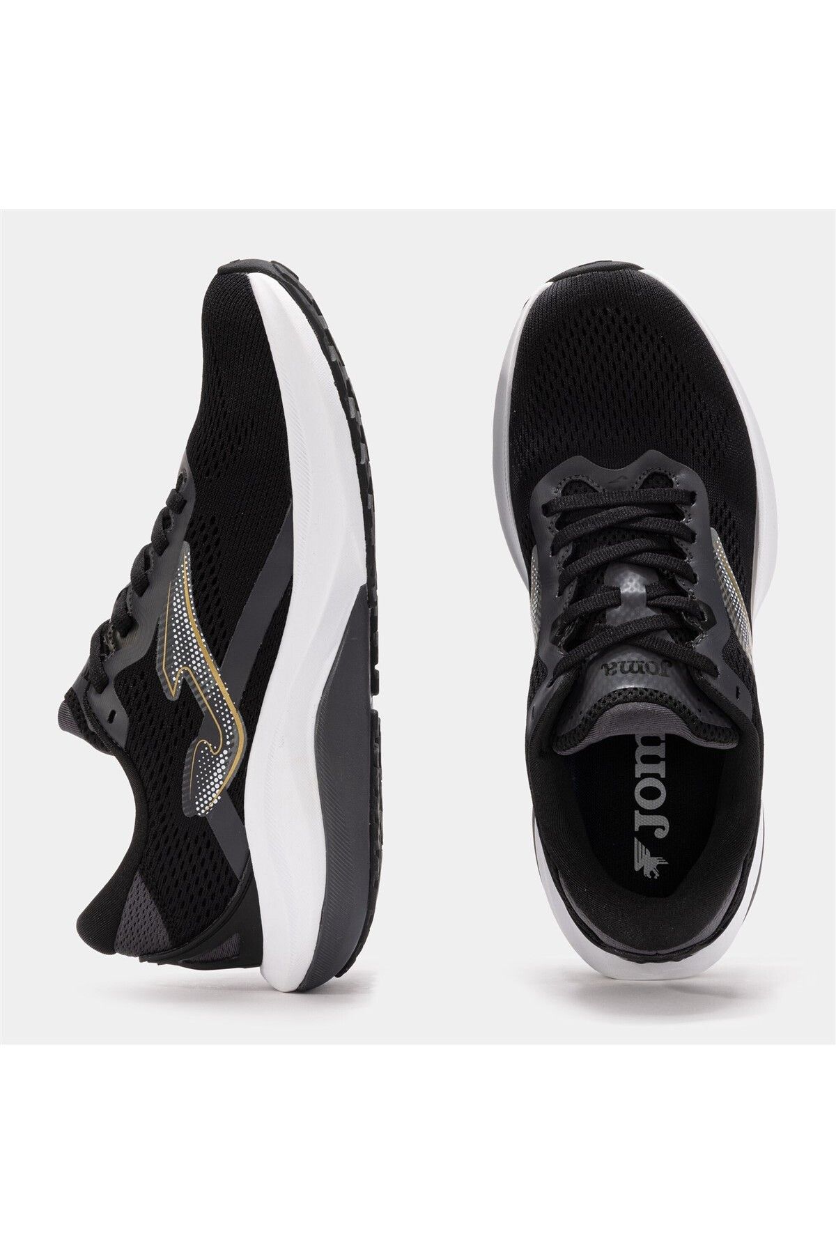 Hispalis 2401 Siyah Erkek Spor Yürüyüş/Koşu Ayakkabısı -RHISLW2401 Siyah