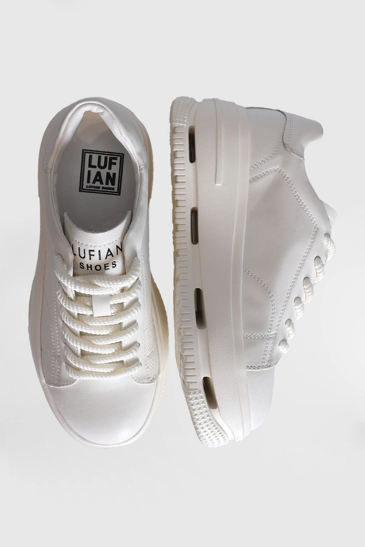 LUFİAN Agatha Kadın Sneaker Ayakkabı Beyaz mint