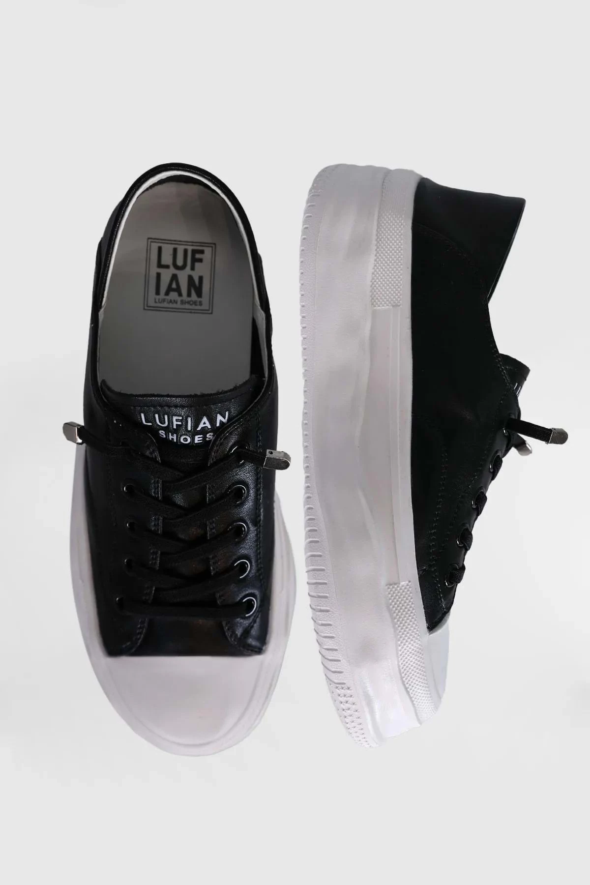 Lufian 121230014 Annabel Kadın Sneaker Ayakkabı Siyah Siyah