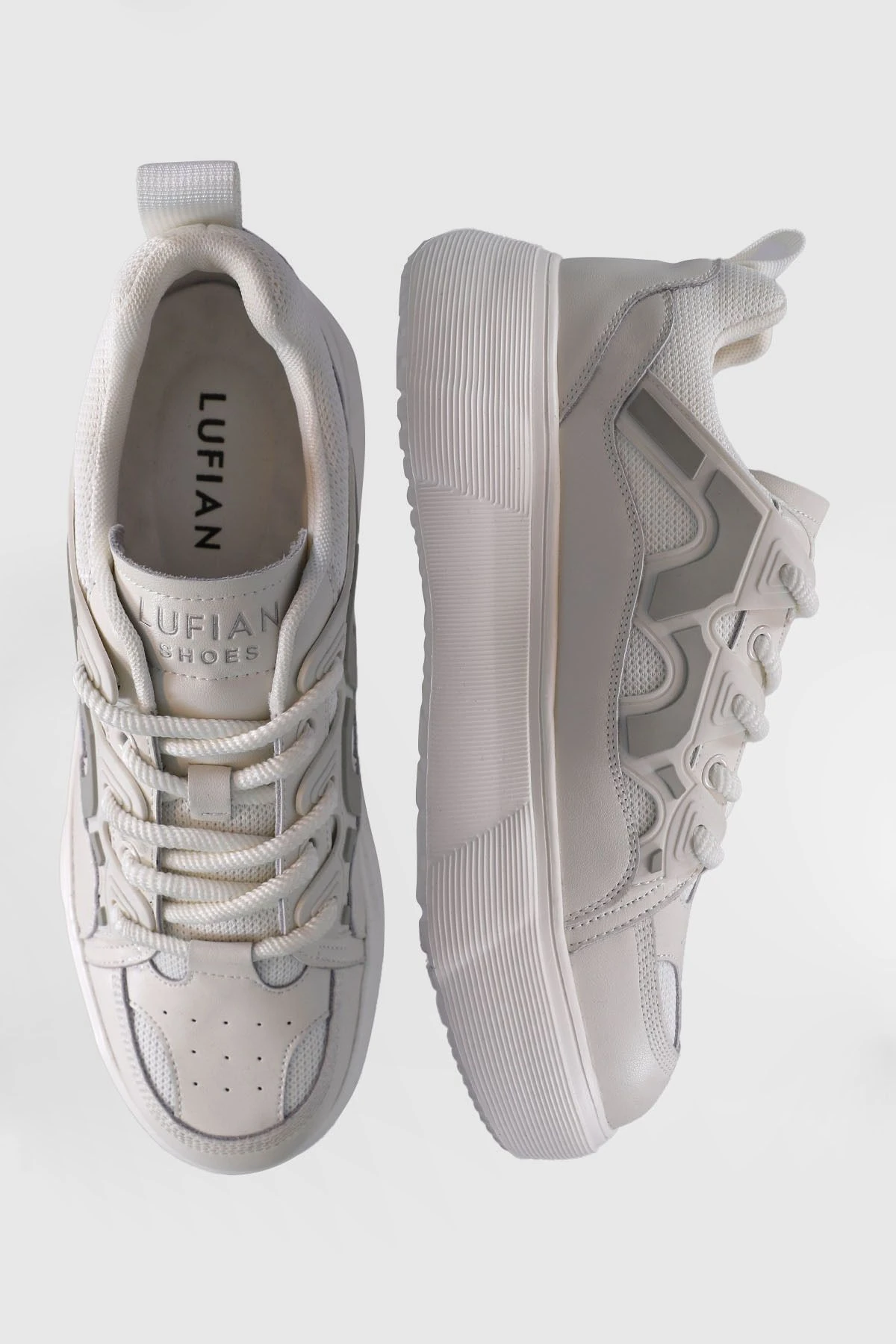 Lufian Jake Erkek Sneaker Ayakkabı Beyaz mint