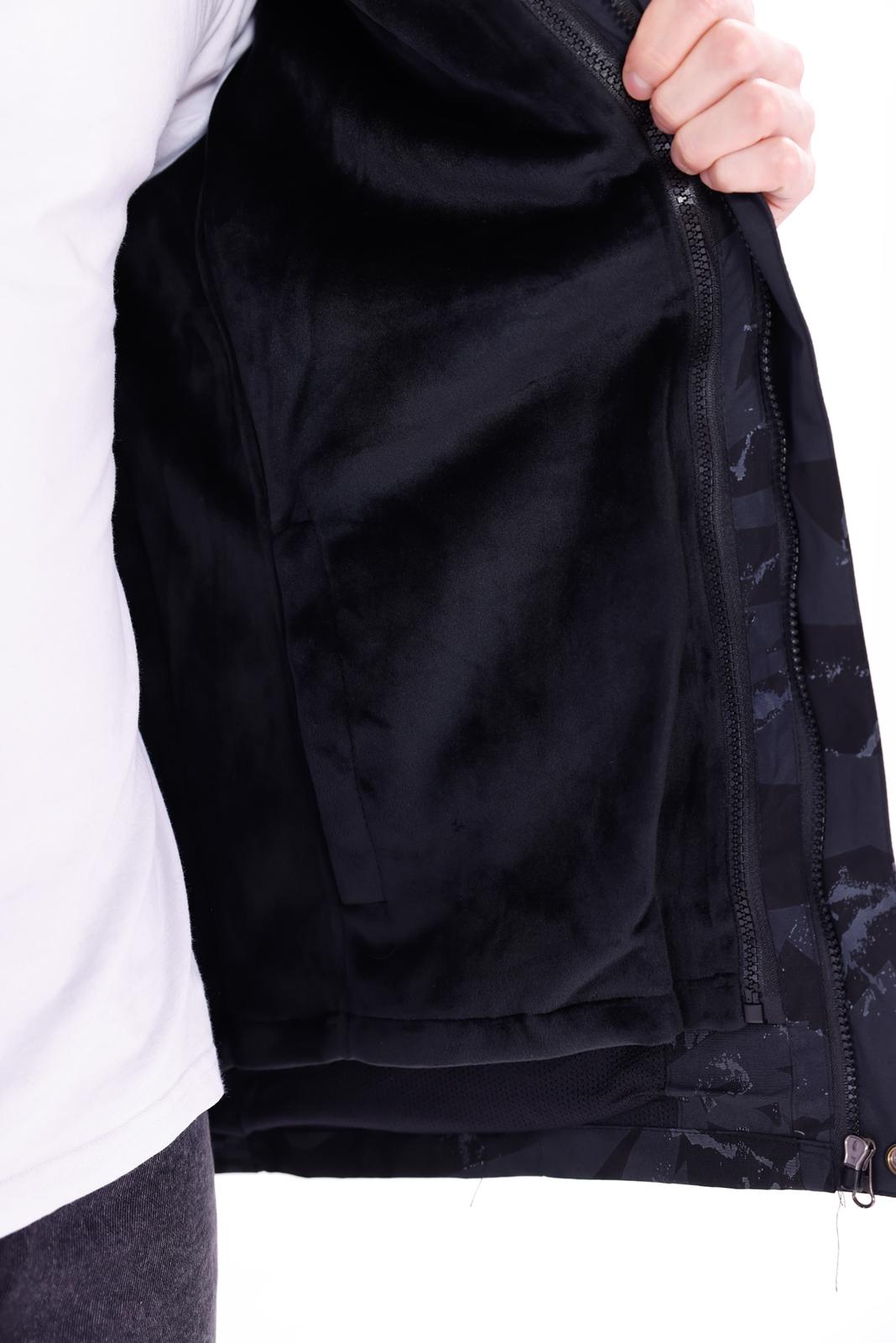 TrailForce 3-in-1 Outdoor Polarlı Mont  sıfır4 Yagmur Su Rüzgar Geçirmez koyu gri