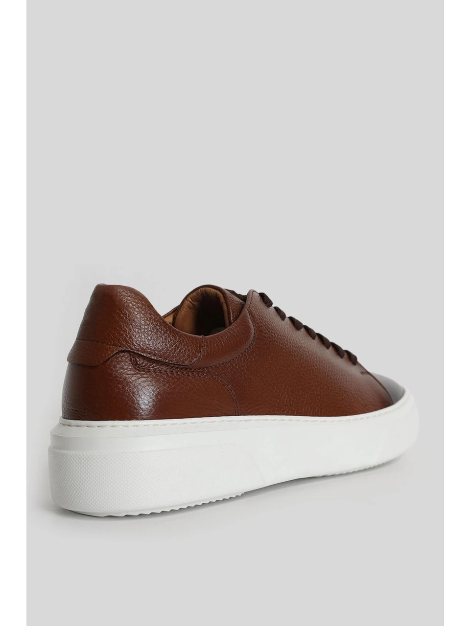 Lufian tommy Erkek Deri Sneaker Ayakkabı 111230280 Kahverengi