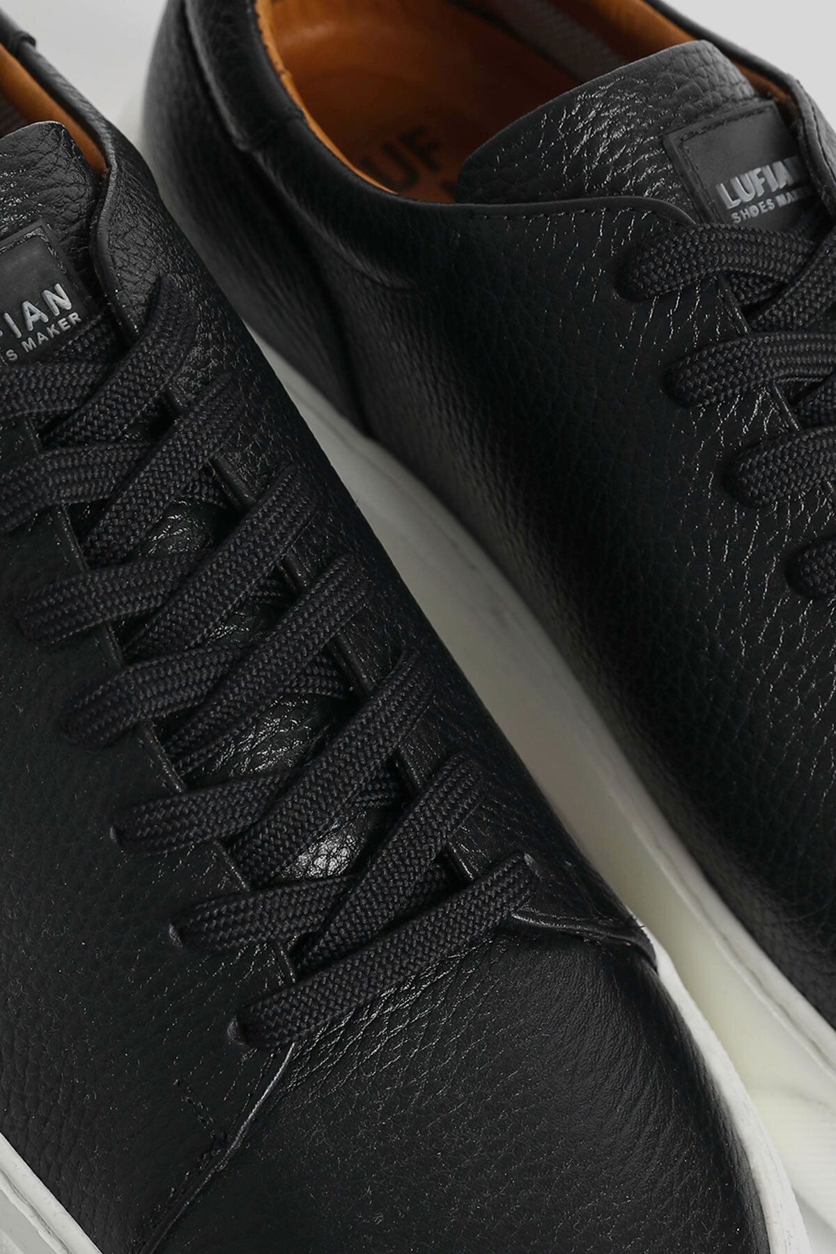 Tommy Erkek Deri Sneaker Ayakkabı Siyah 11223022 Siyah