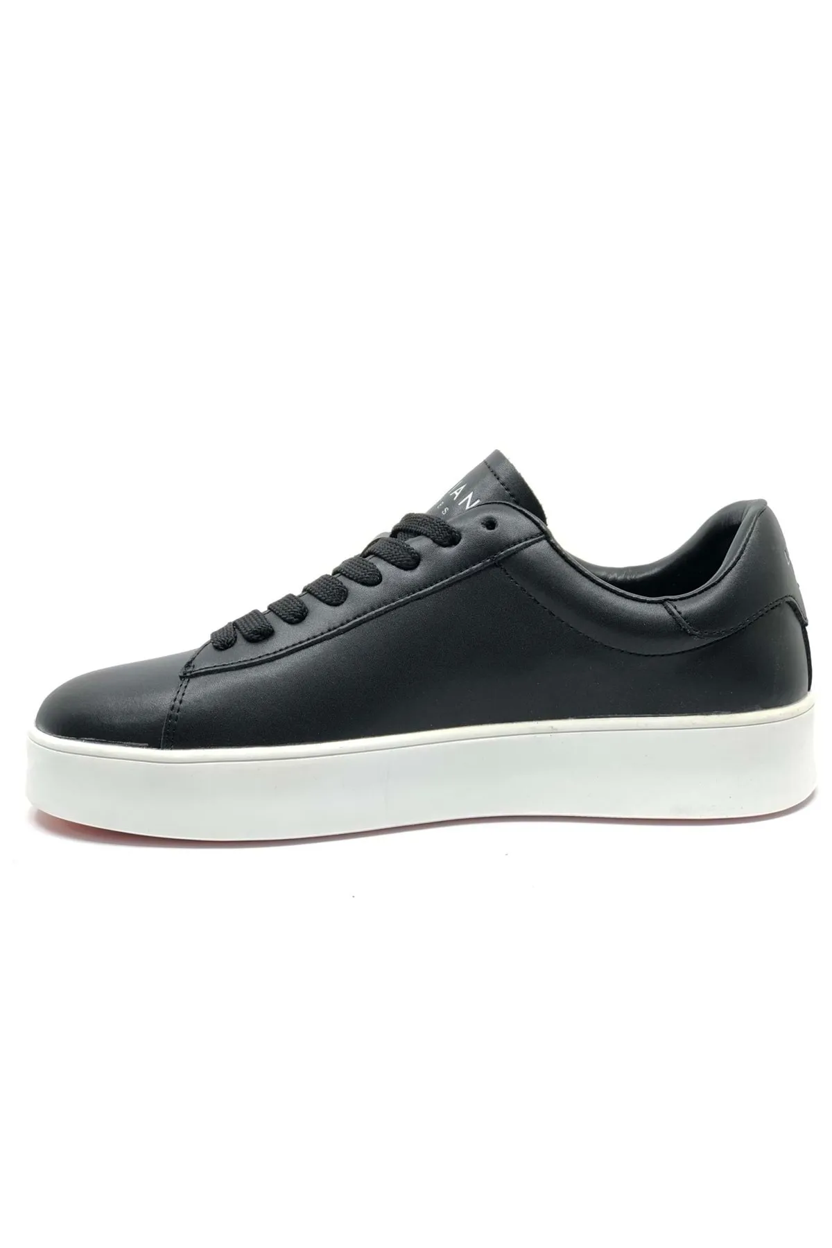 Lufian anton Sneaker erkek Deri Ayakkabı 111230254 Siyah