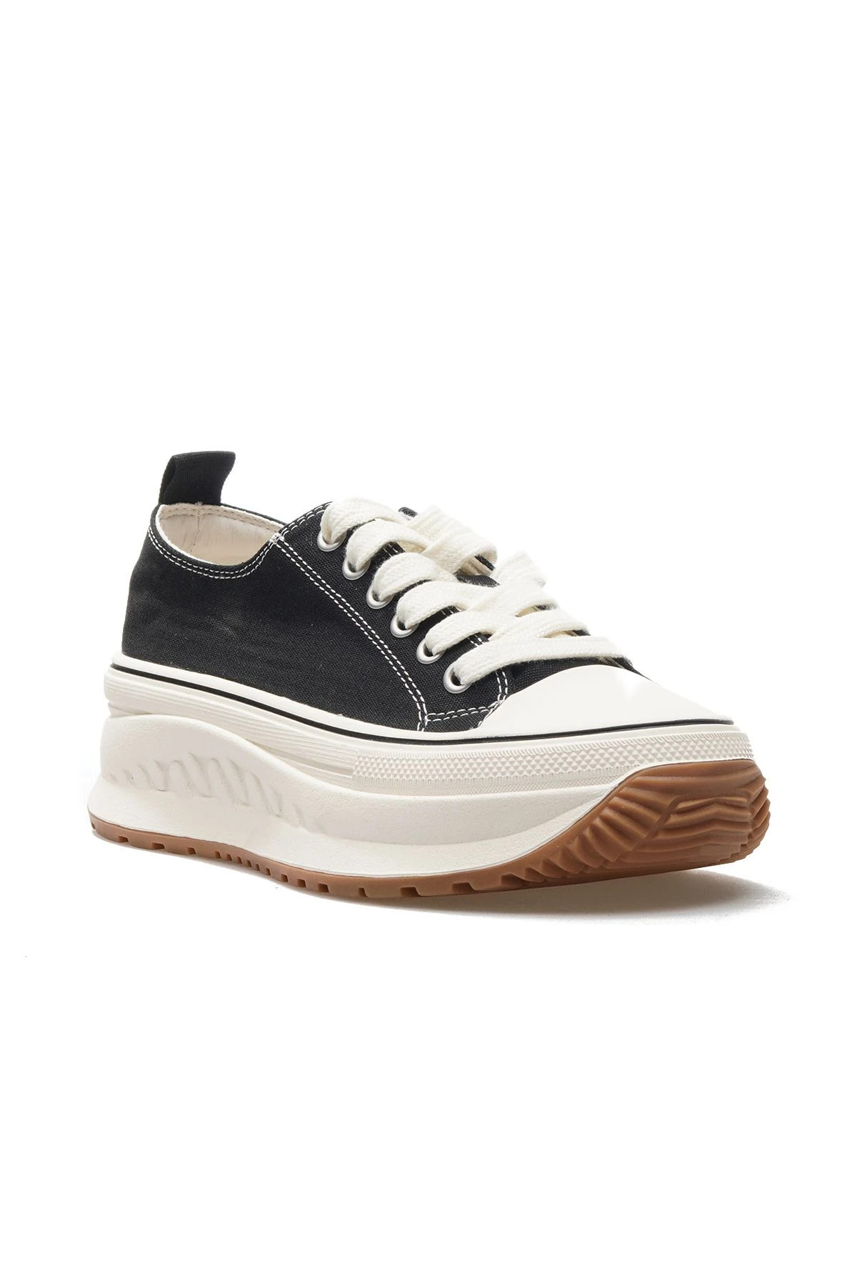 Lufian Shay Kadın Tekstil Casual Ayakkabı 24k 121230006 Z Siyah Siyah