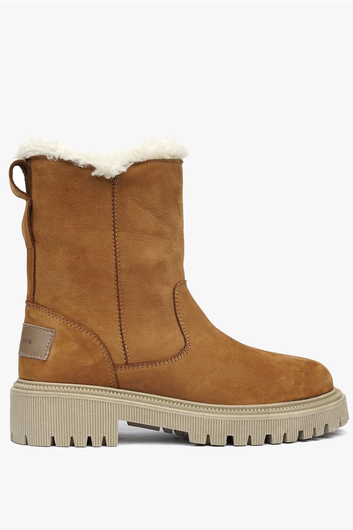 Hammer Jack Pilus Hakiki Deri Taba Outdoor Kadın Bot 102 23875-Z taba