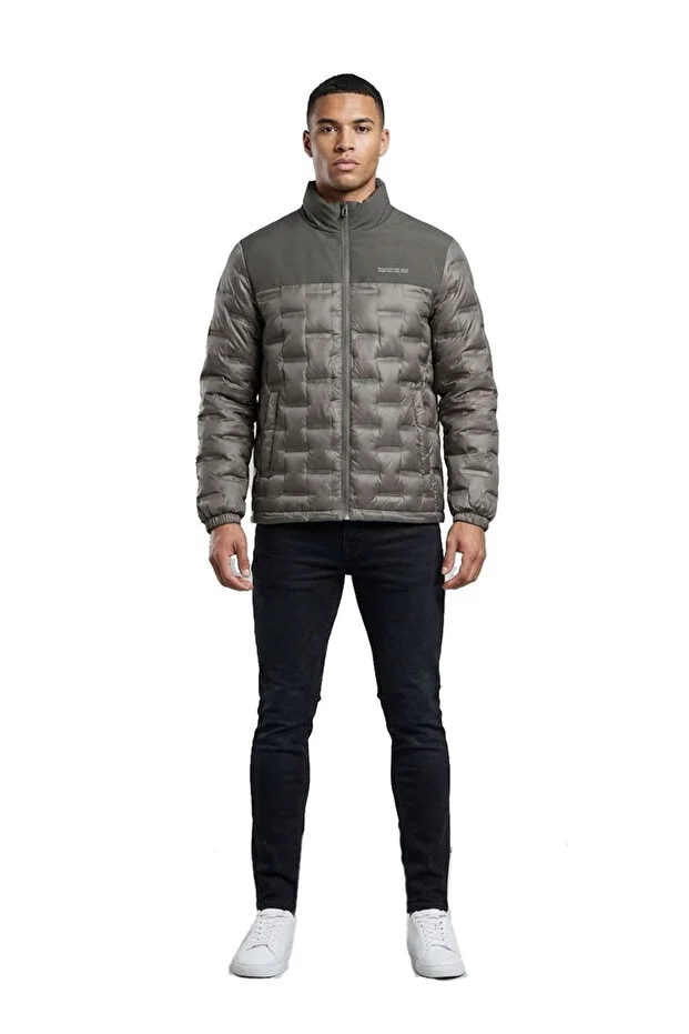 Dynamo Erkek Kaz Tüyü Mont-3364 gri